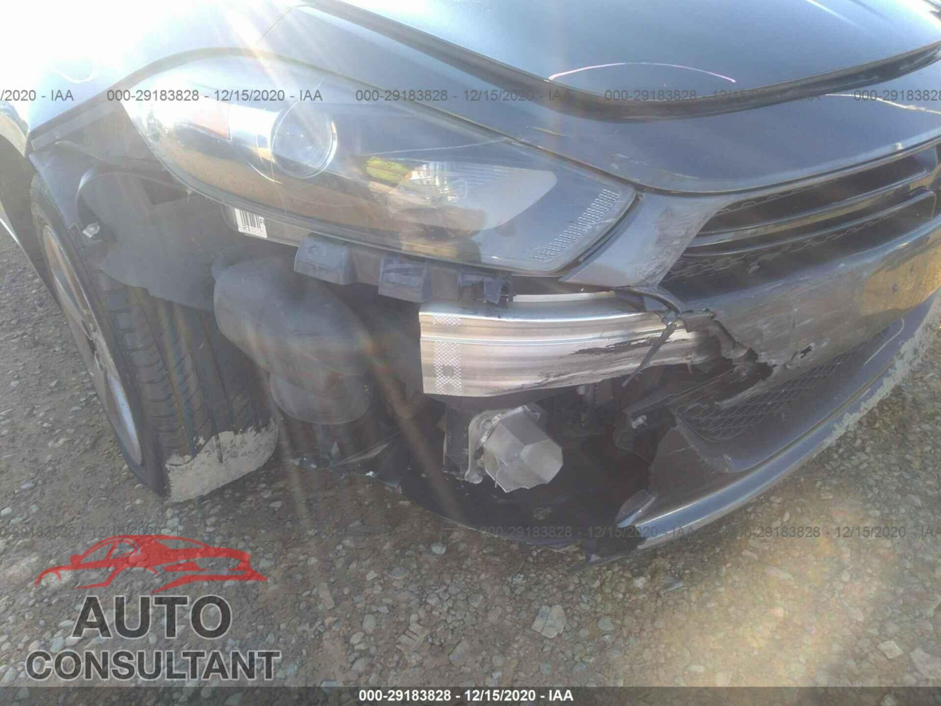 DODGE DART 2016 - 1C3CDFBB7GD555179