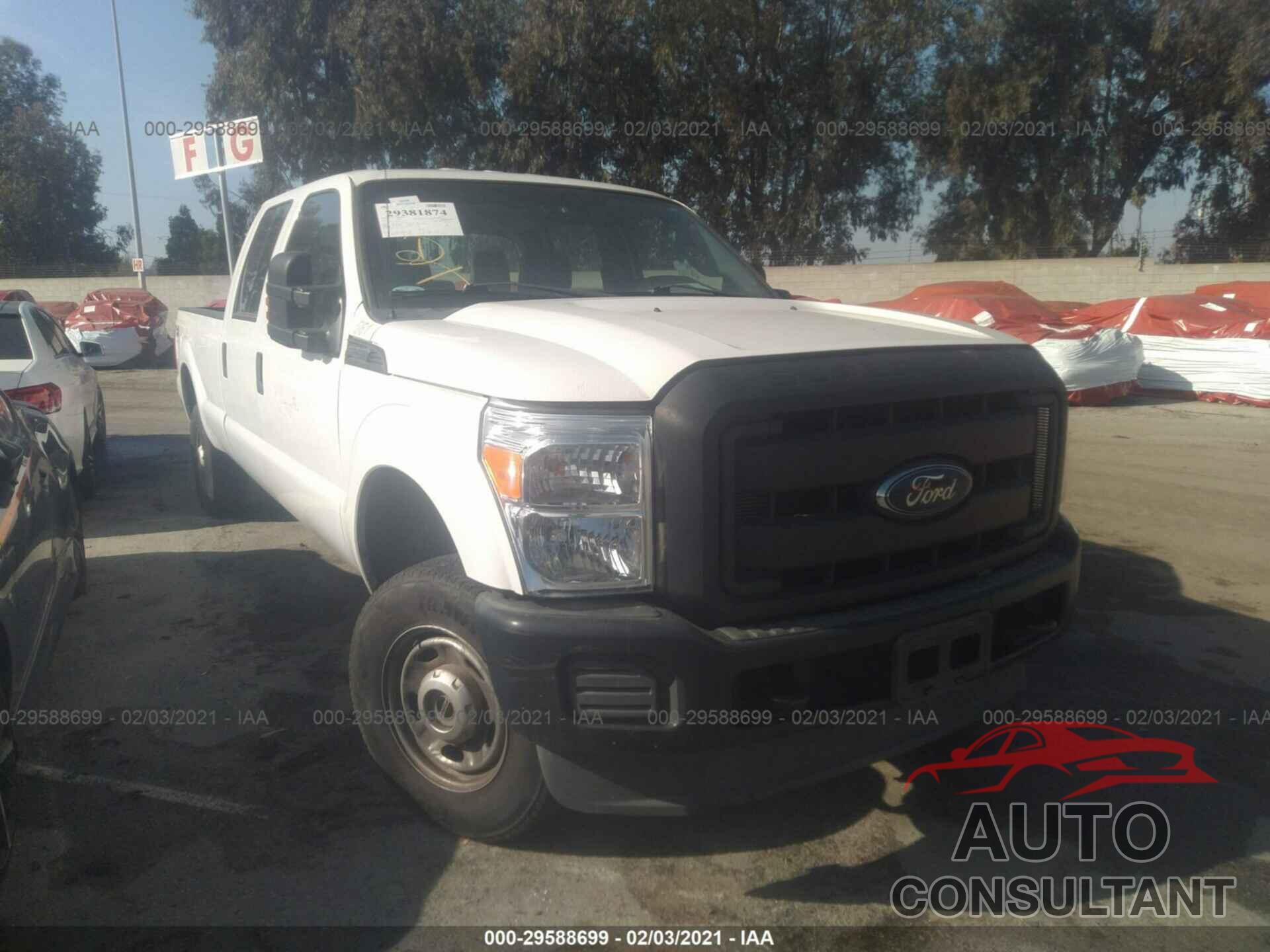 FORD SUPER DUTY F-250 SRW 2016 - 1FT7W2B64GEC57394