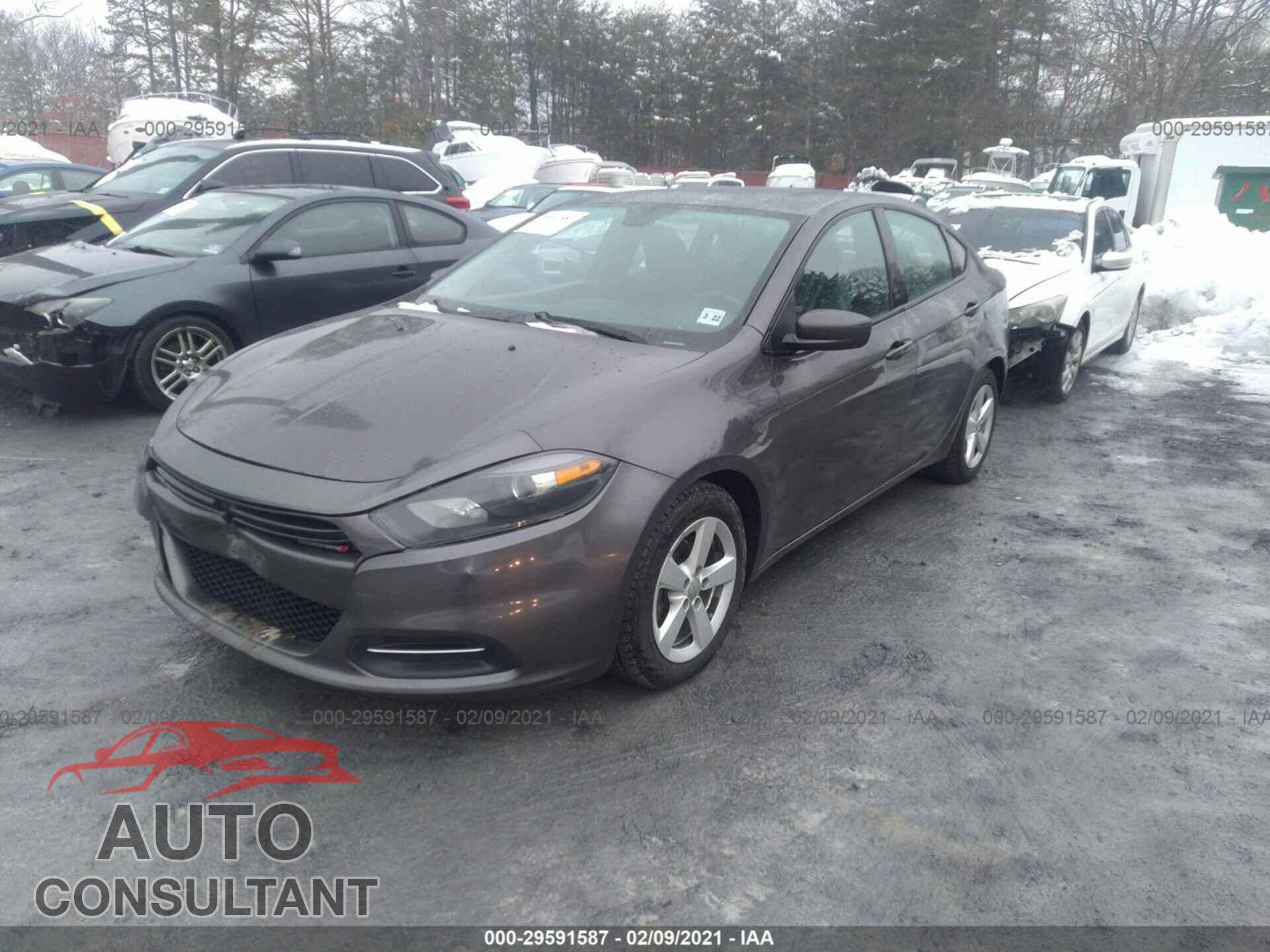 DODGE DART 2016 - 1C3CDFBB4GD519482