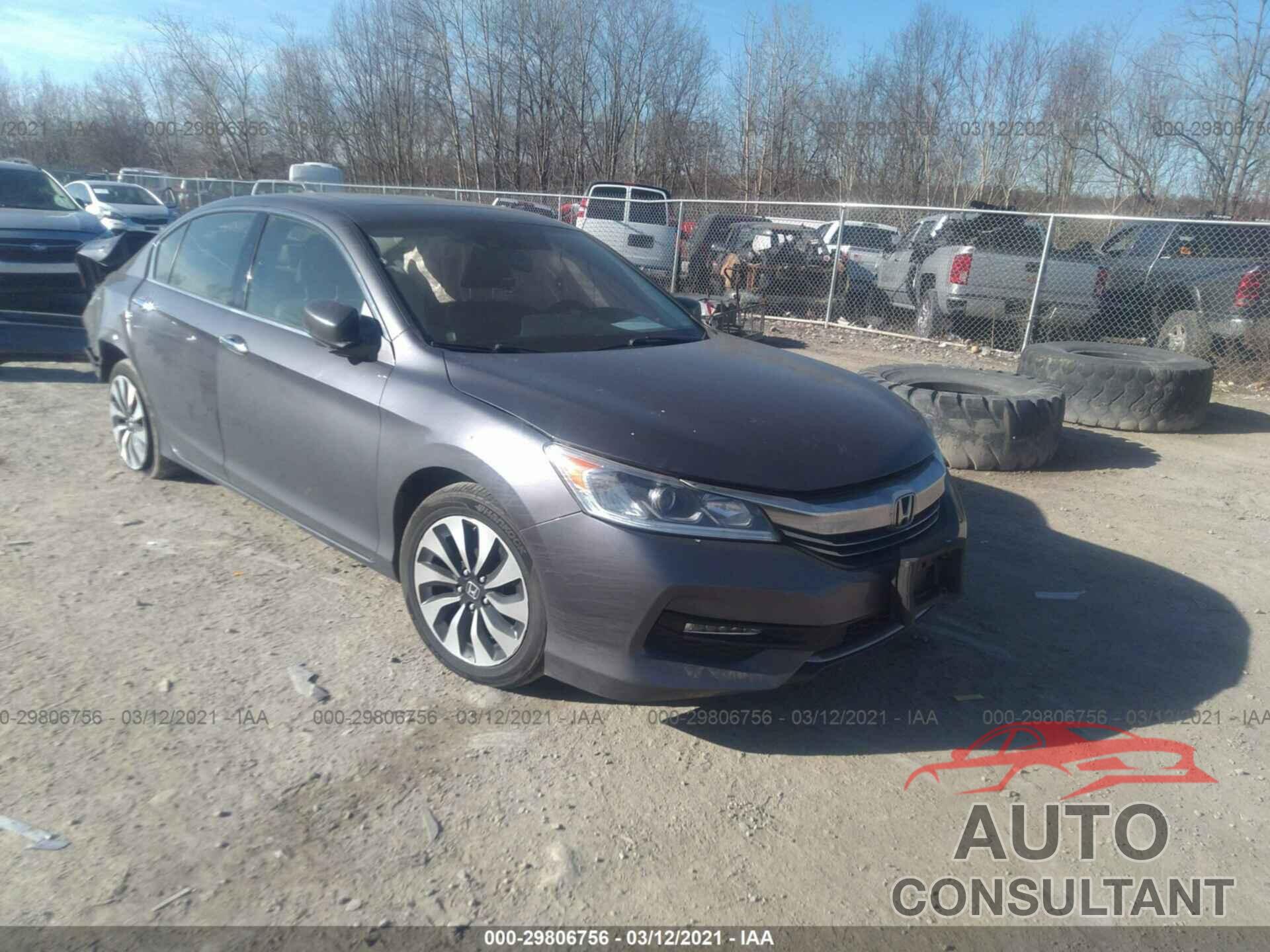 HONDA ACCORD HYBRID 2017 - JHMCR6F51HC030061