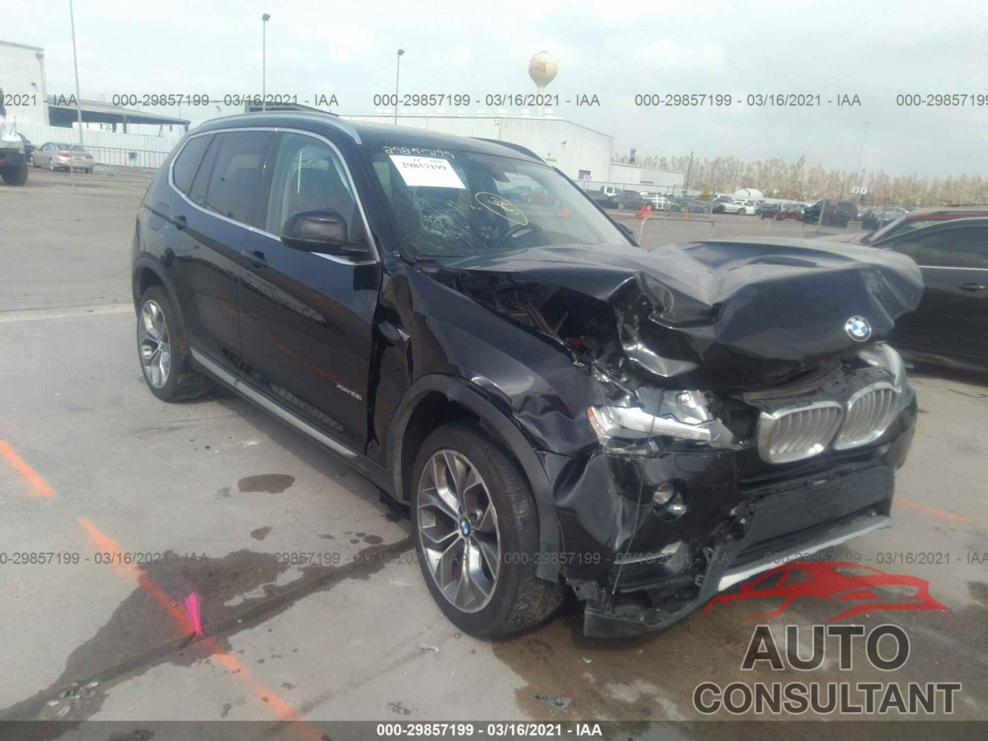 BMW X3 2016 - 5UXWX9C50G0D68675