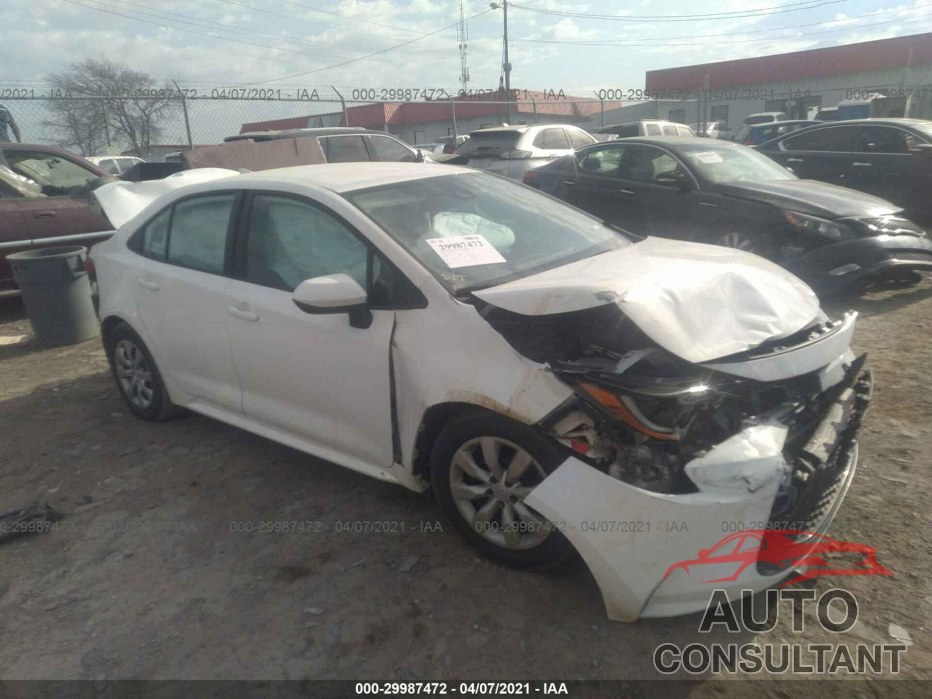 TOYOTA COROLLA 2020 - 5YFEPRAE1LP082086