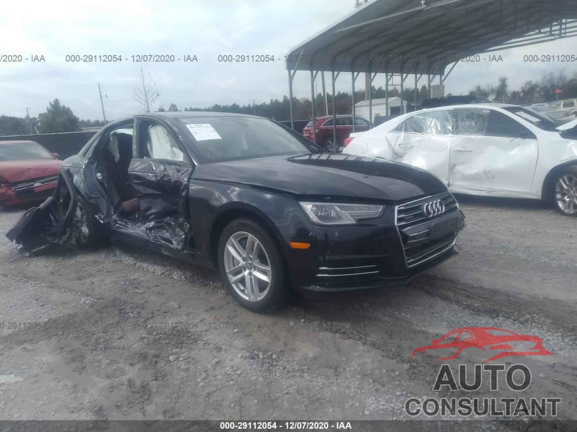 AUDI A4 2017 - WAUANAF4XHN043701