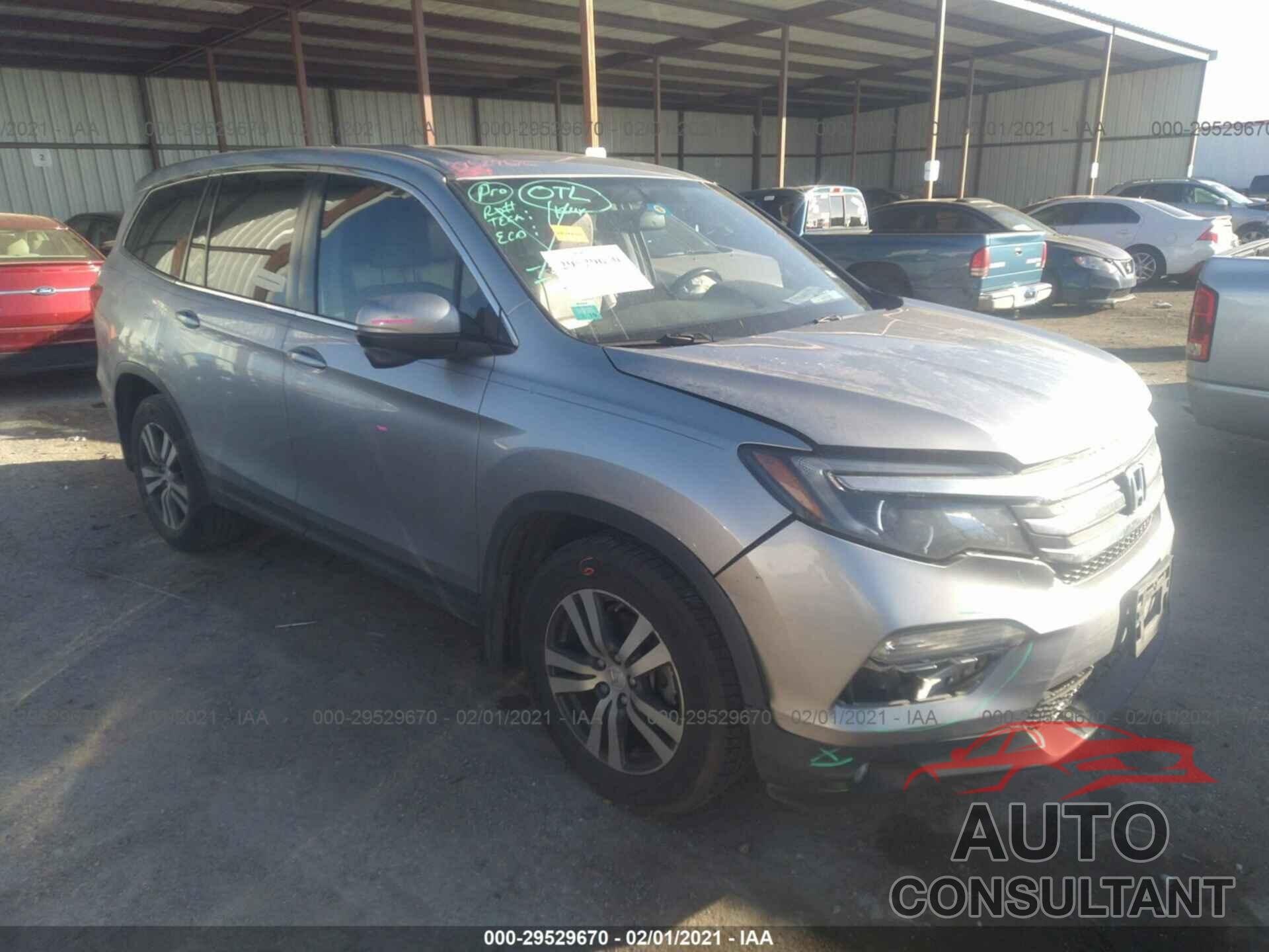 HONDA PILOT 2016 - 3KPFK4A73HE139100