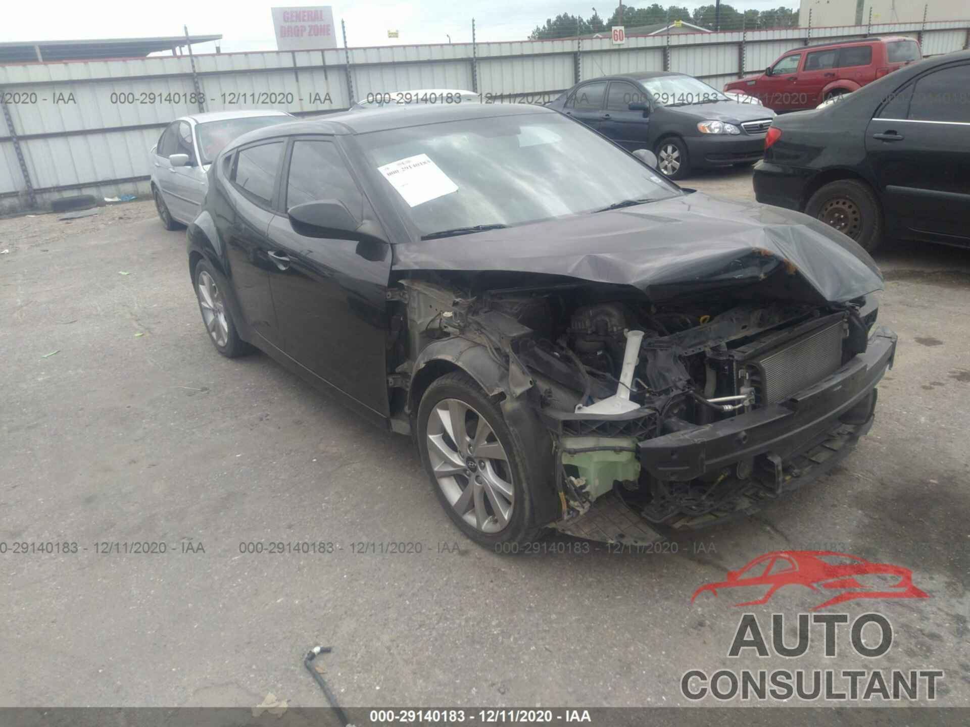 HYUNDAI VELOSTER 2016 - KMHTC6AD2GU302509