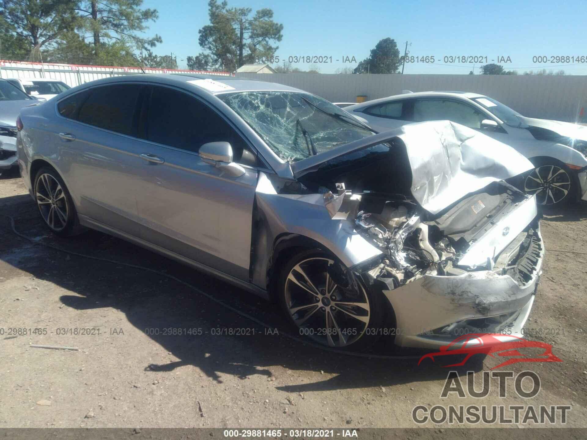 FORD FUSION 2017 - 3FA6P0K97HR220433