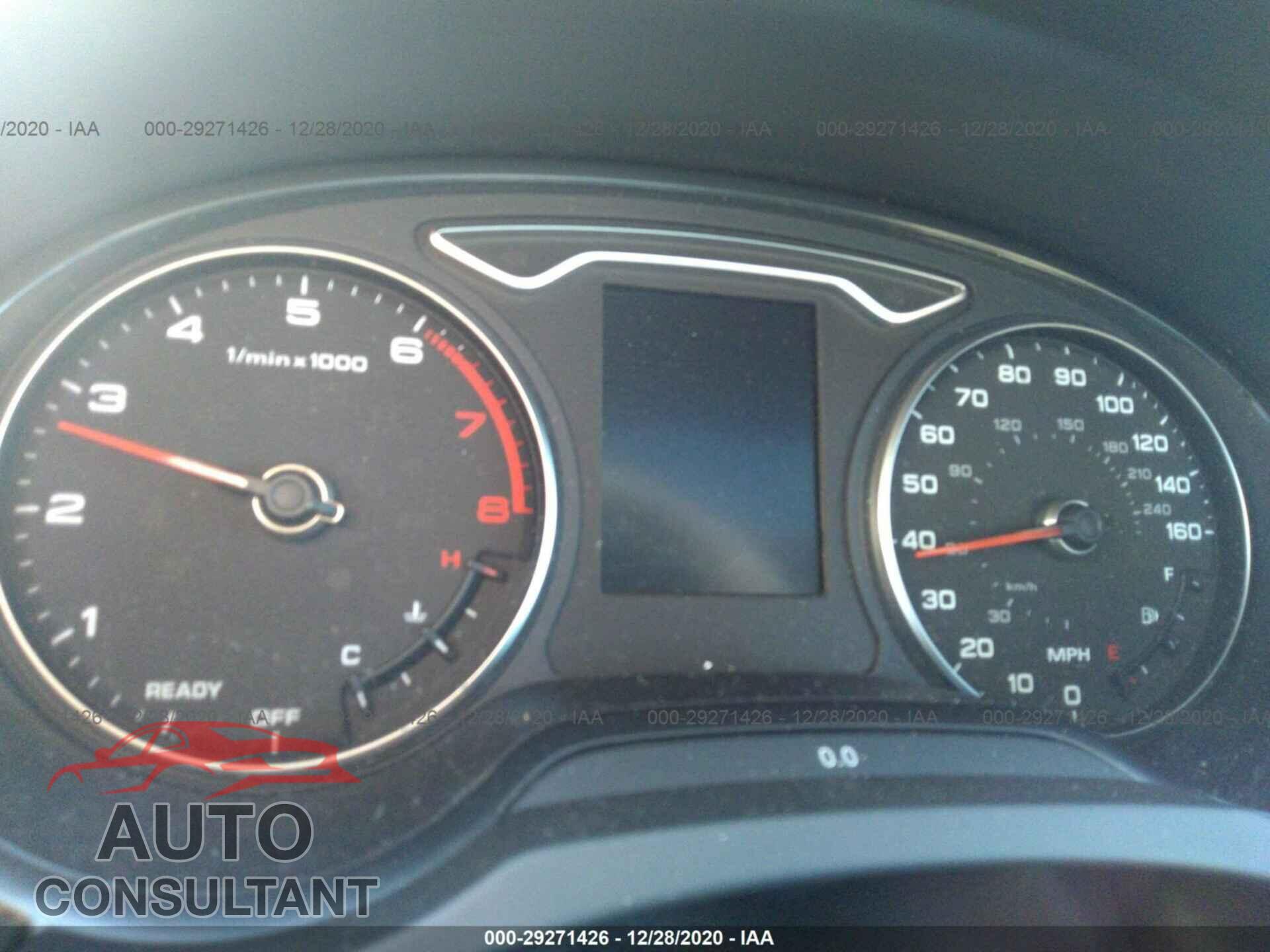 AUDI A3 2016 - WAUB8GFF4G1009503