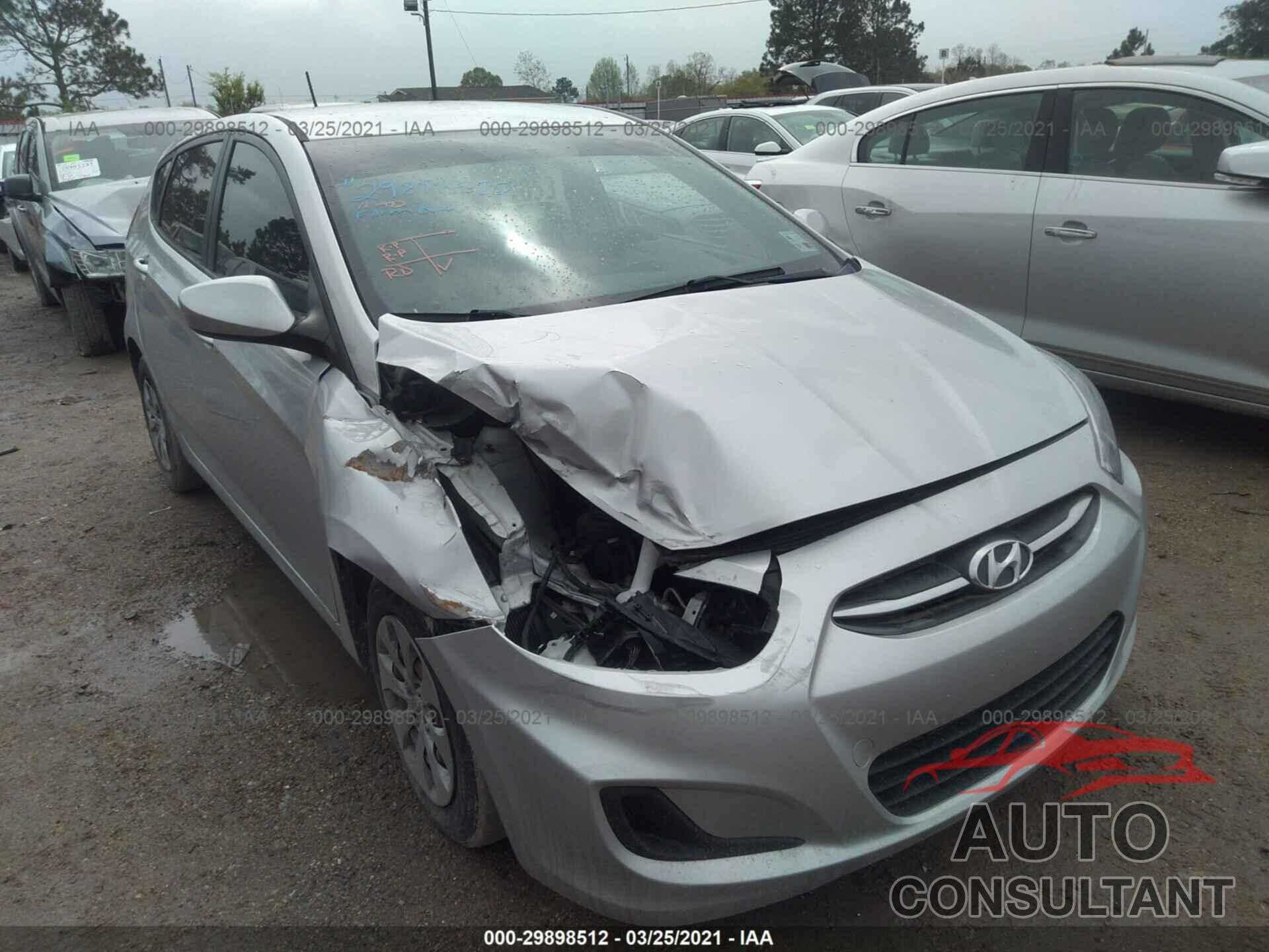 HYUNDAI ACCENT 2016 - KMHCT5AE6GU265483