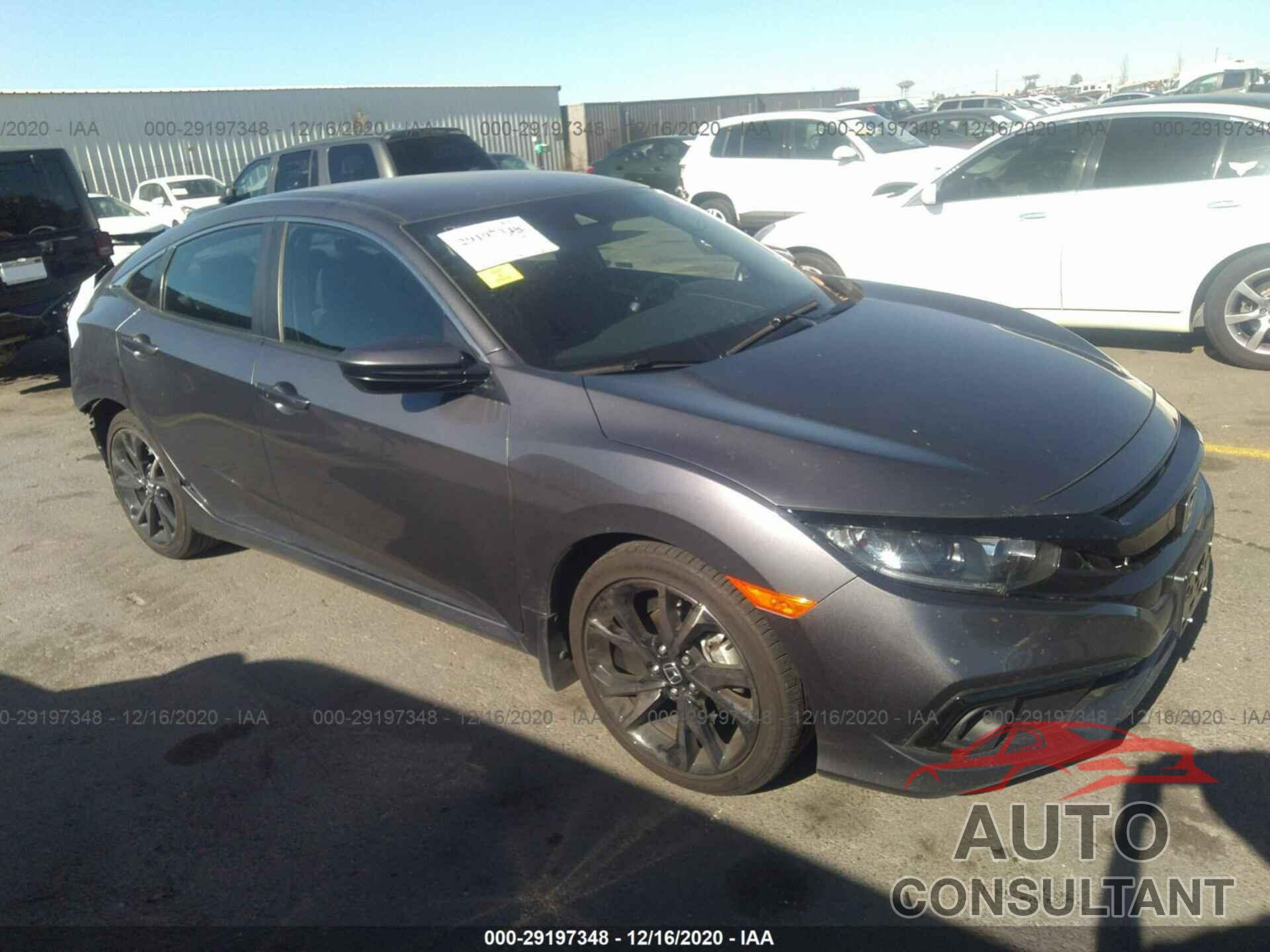 HONDA CIVIC SEDAN 2019 - 2HGFC2F86KH549731