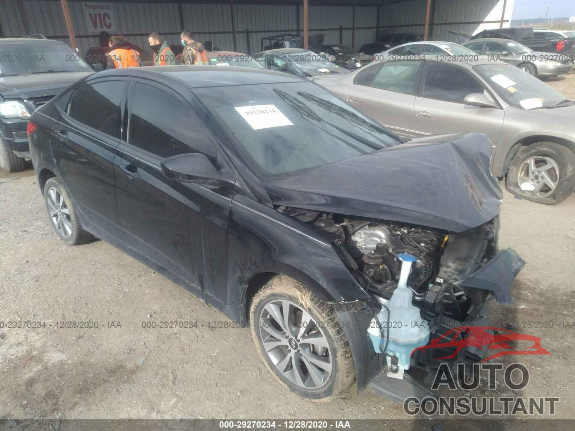 HYUNDAI ACCENT 2017 - KMHCT4AE4HU388243