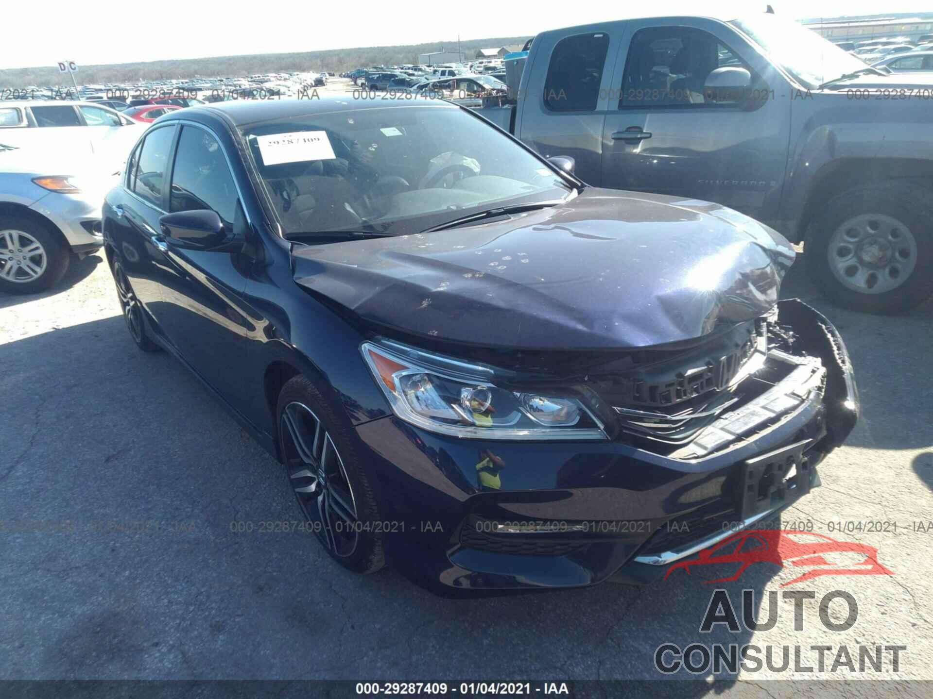 HONDA ACCORD SEDAN 2017 - 1HGCR2F1XHA065587