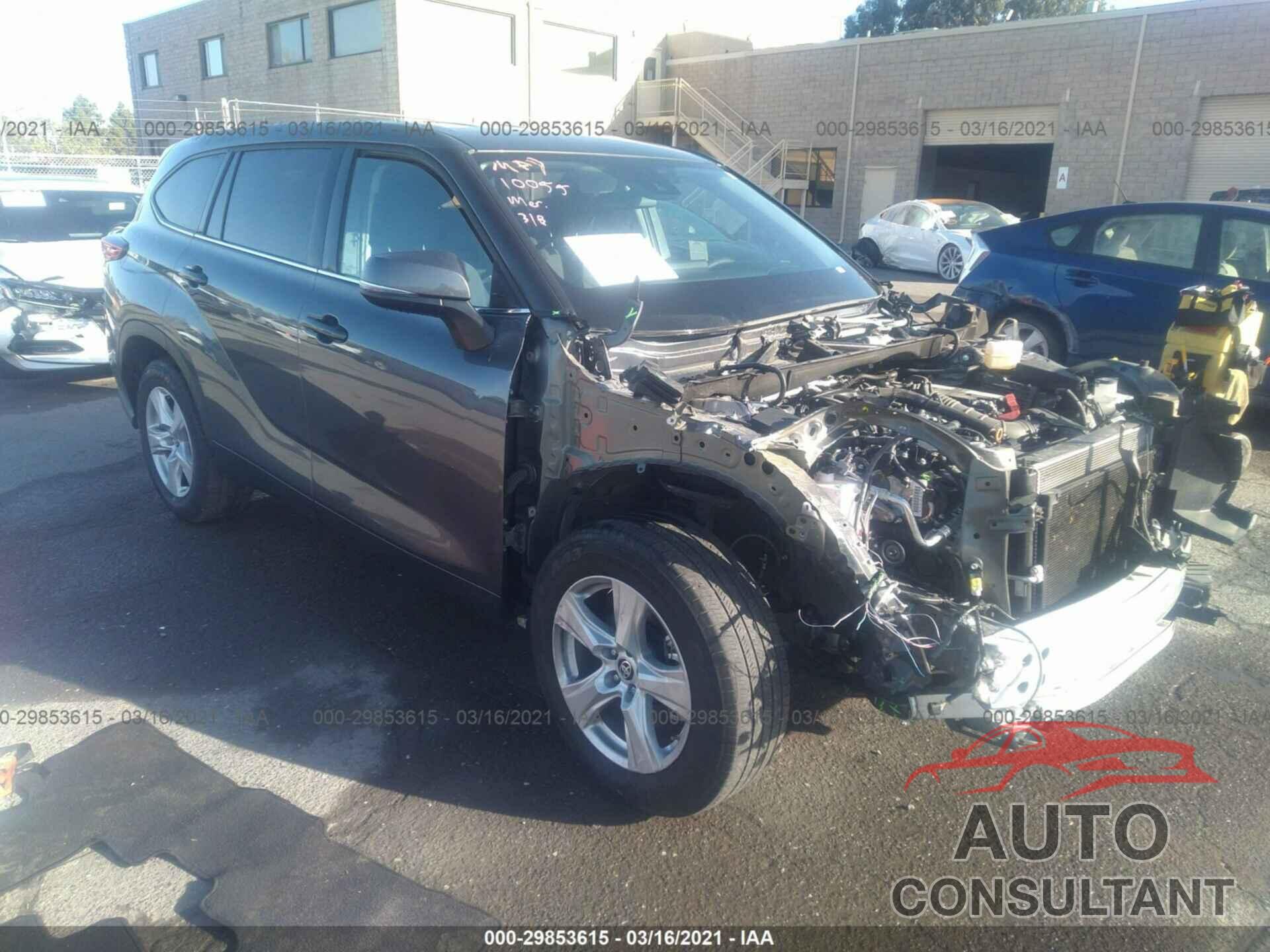 TOYOTA HIGHLANDER 2020 - 5TDZZRAH3LS011016