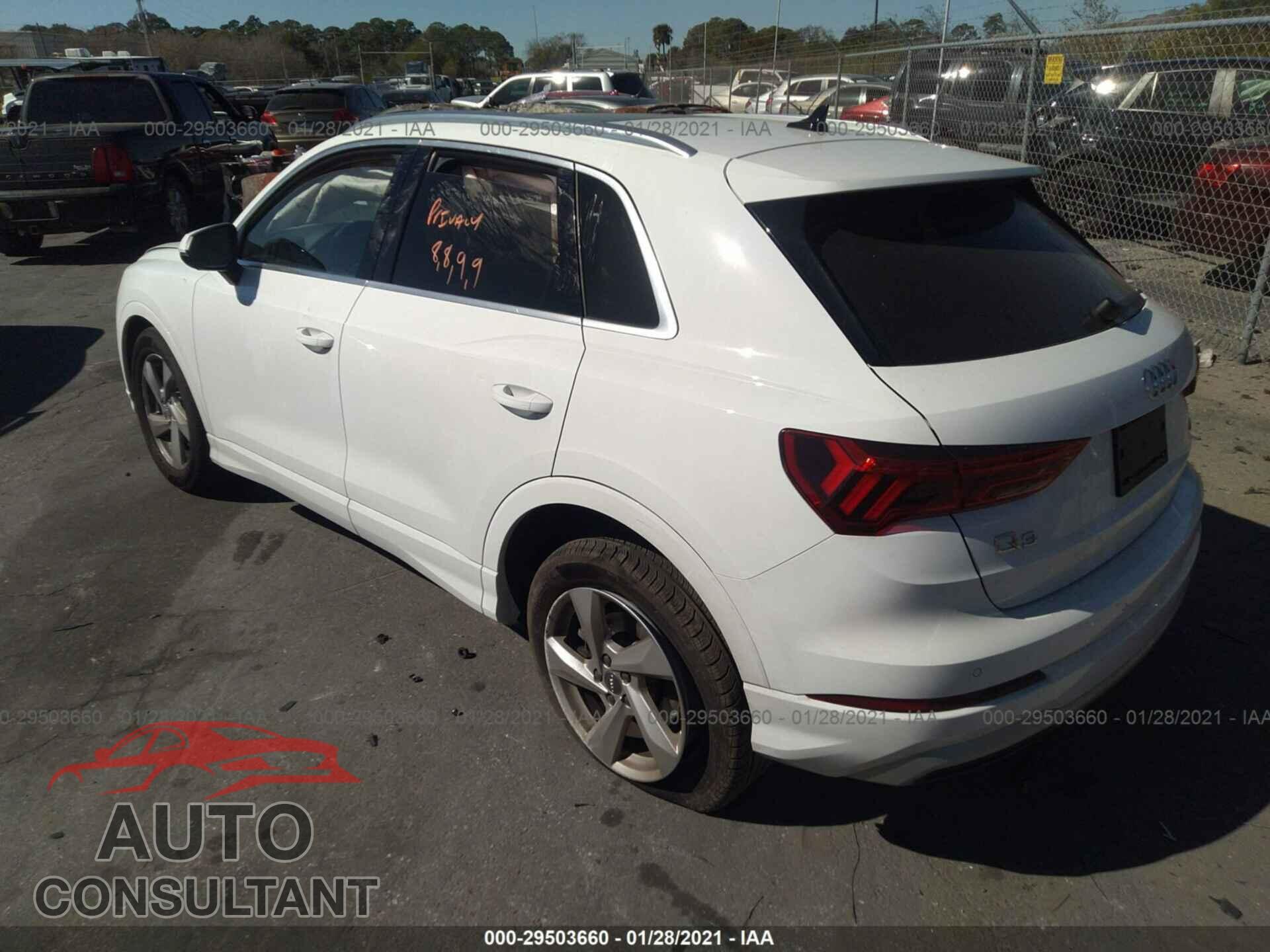 AUDI Q3 2020 - WA1AECF31L1111562