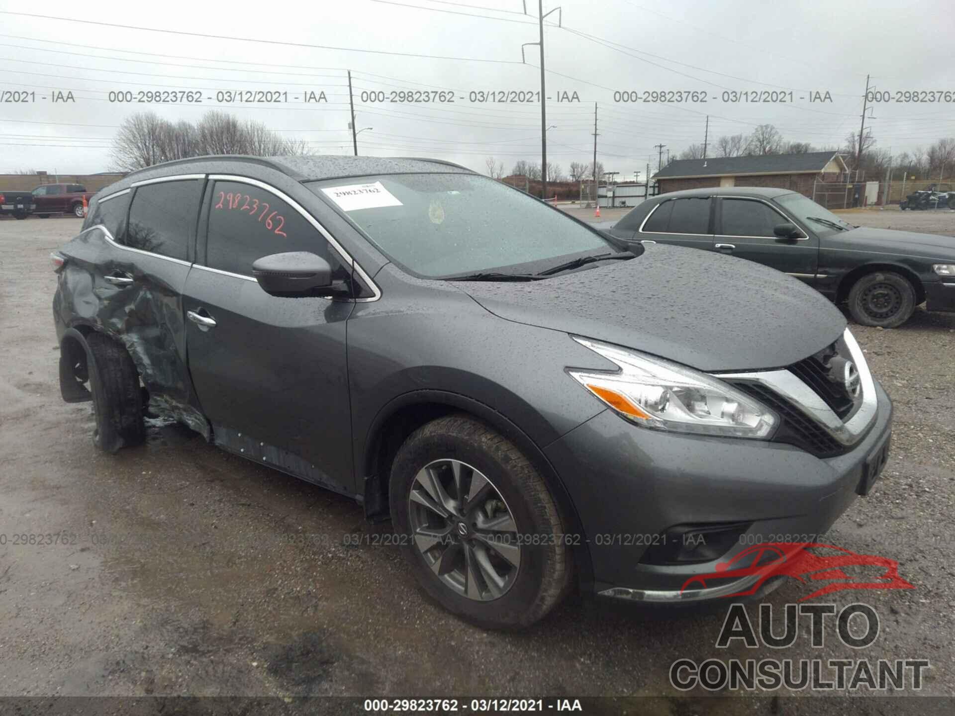 NISSAN MURANO 2017 - 5N1AZ2MGXHN115387