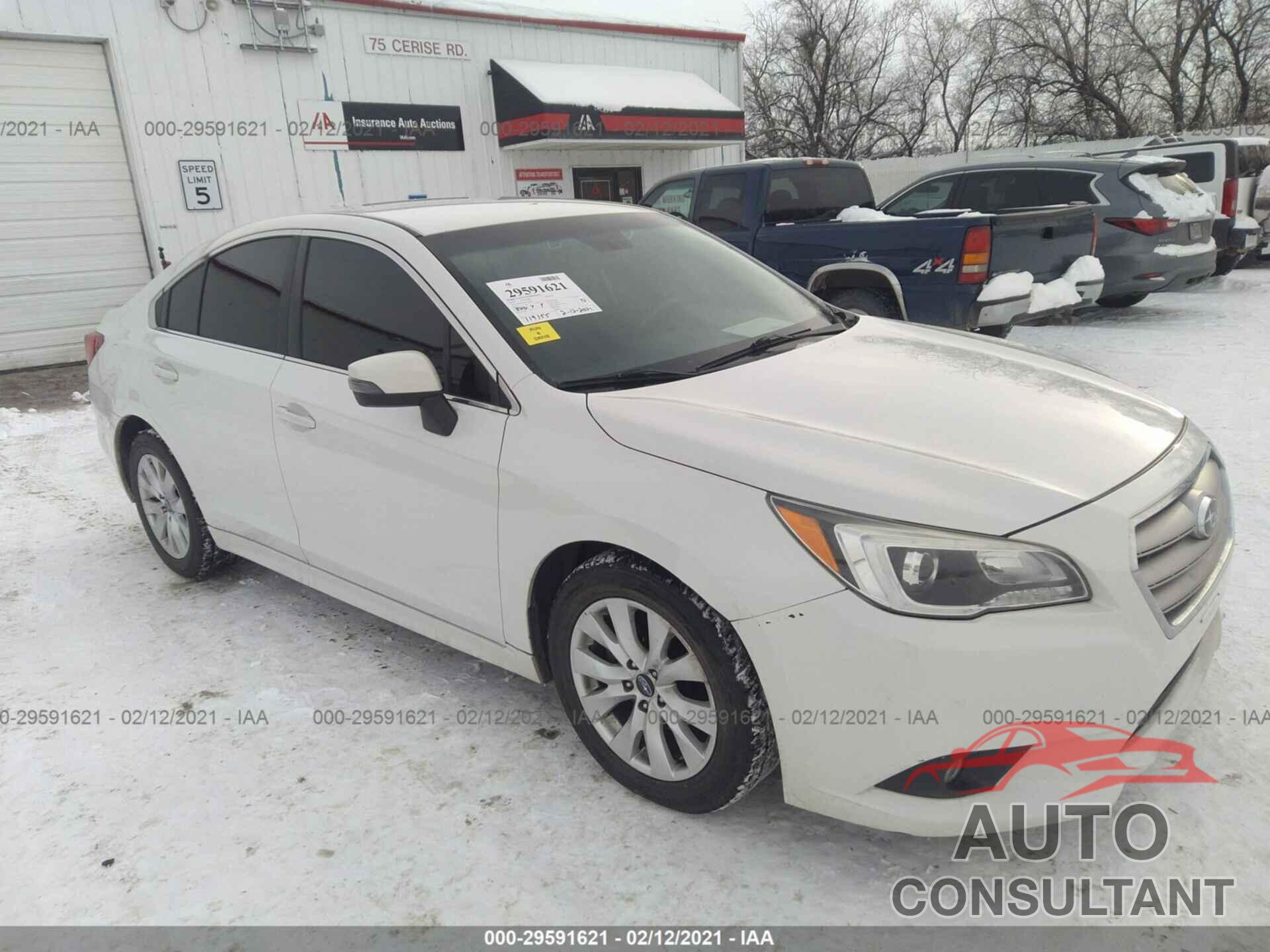 SUBARU LEGACY 2016 - 4S3BNAF66G3054746