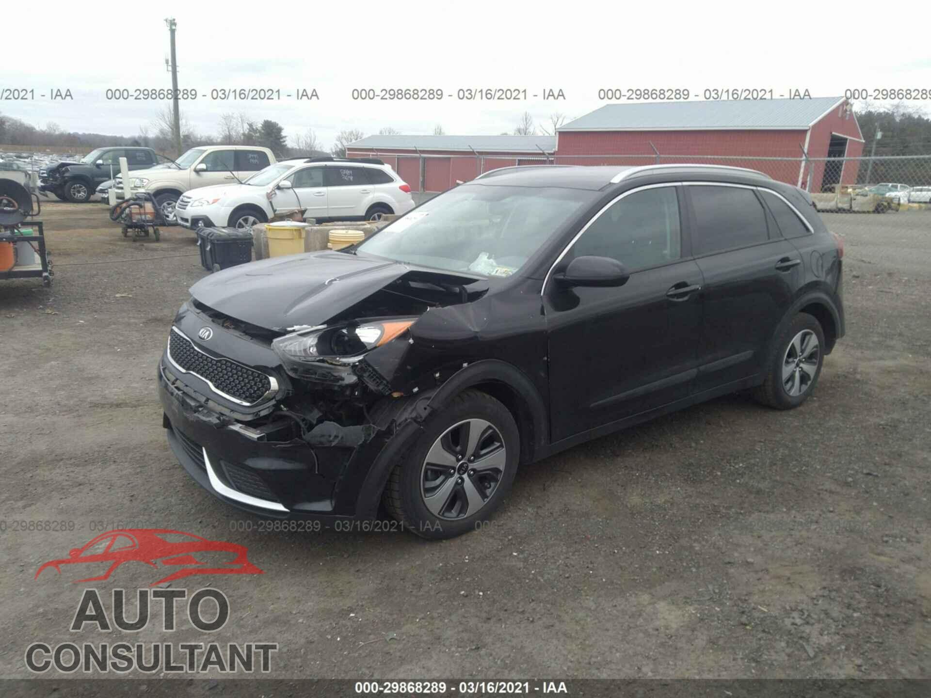 KIA NIRO 2017 - KNDCB3LC7H5049399