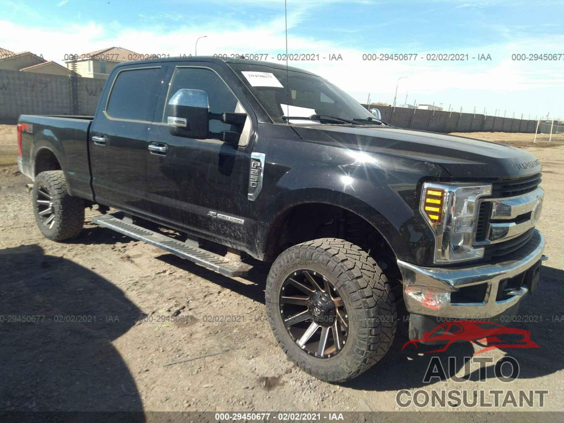 FORD SUPER DUTY F-250 SRW 2019 - 1FT7W2BT5KEE42794