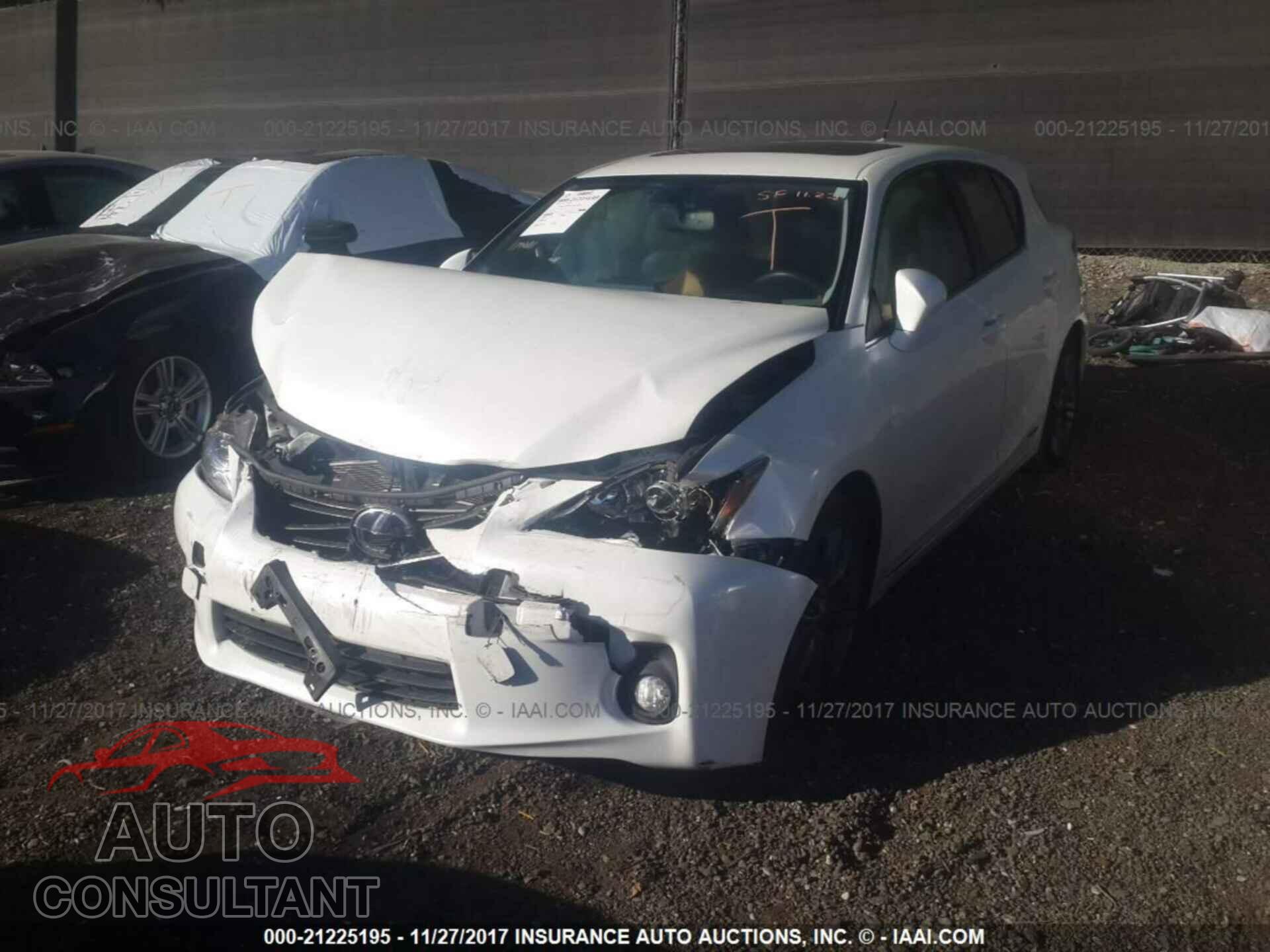 Lexus Ct 2013 - JTHKD5BH4D2138517