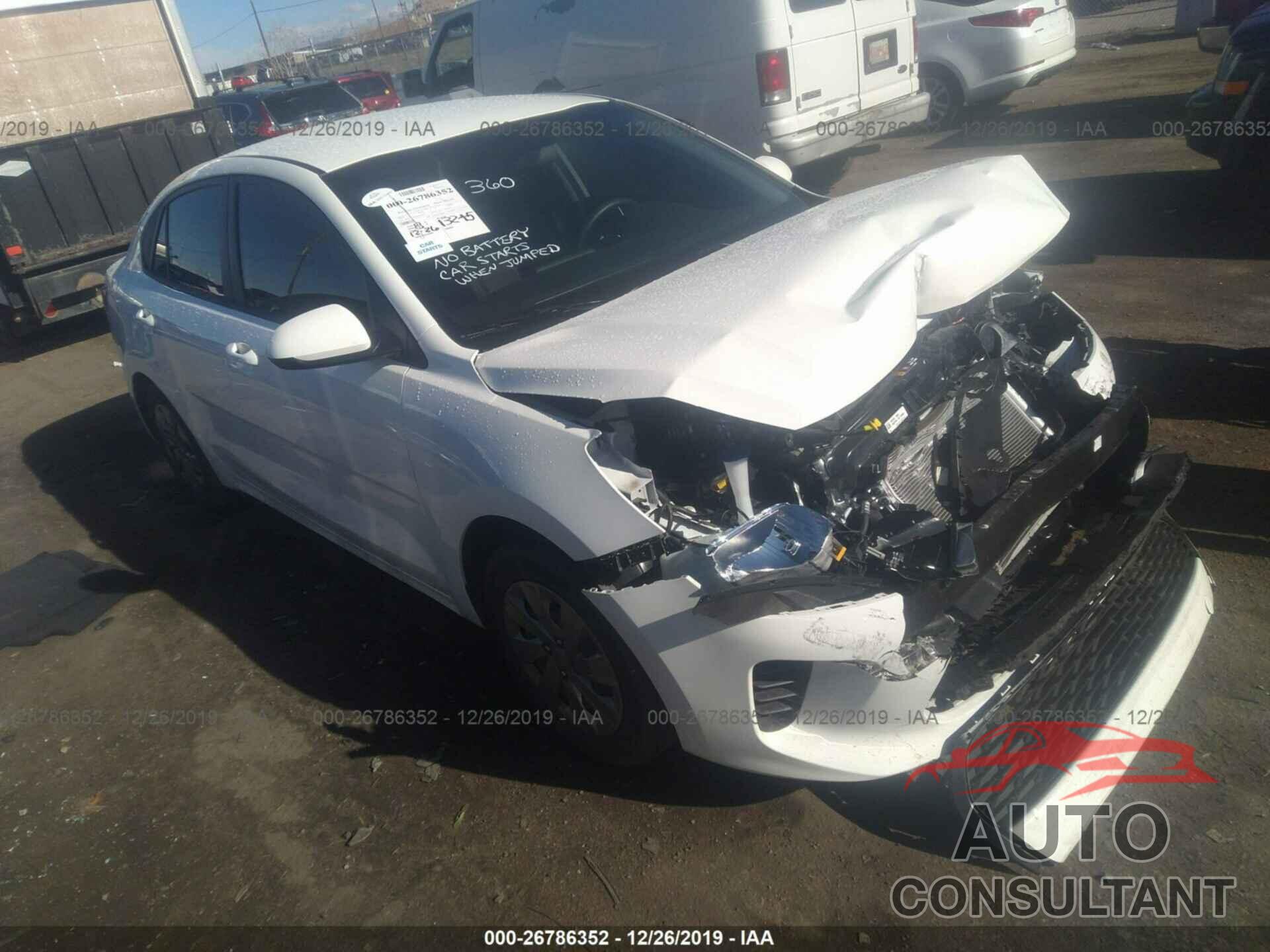 KIA RIO 2019 - 3KPA24AB5KE213039