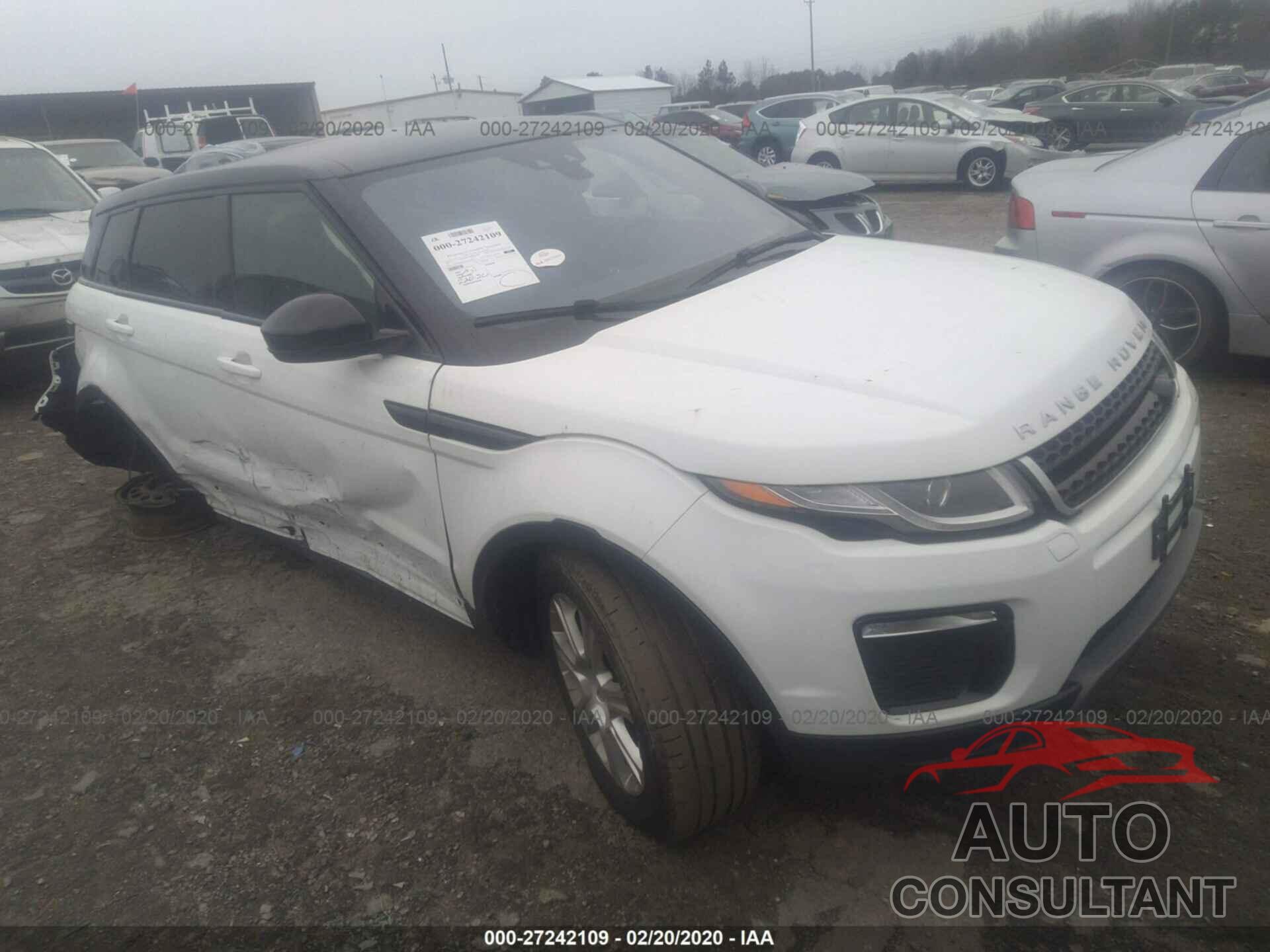 LAND ROVER RANGE ROVER EVOQUE 2017 - SALVP2BG4HH169385