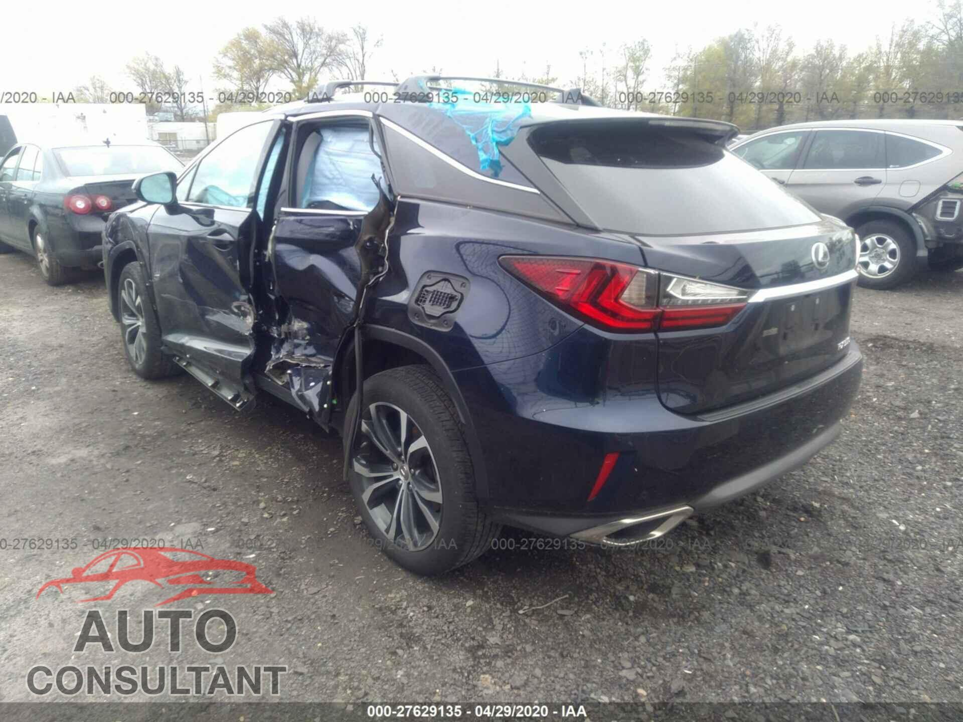 Lexus RX 2017 - 2T2BZMCA6HC131716