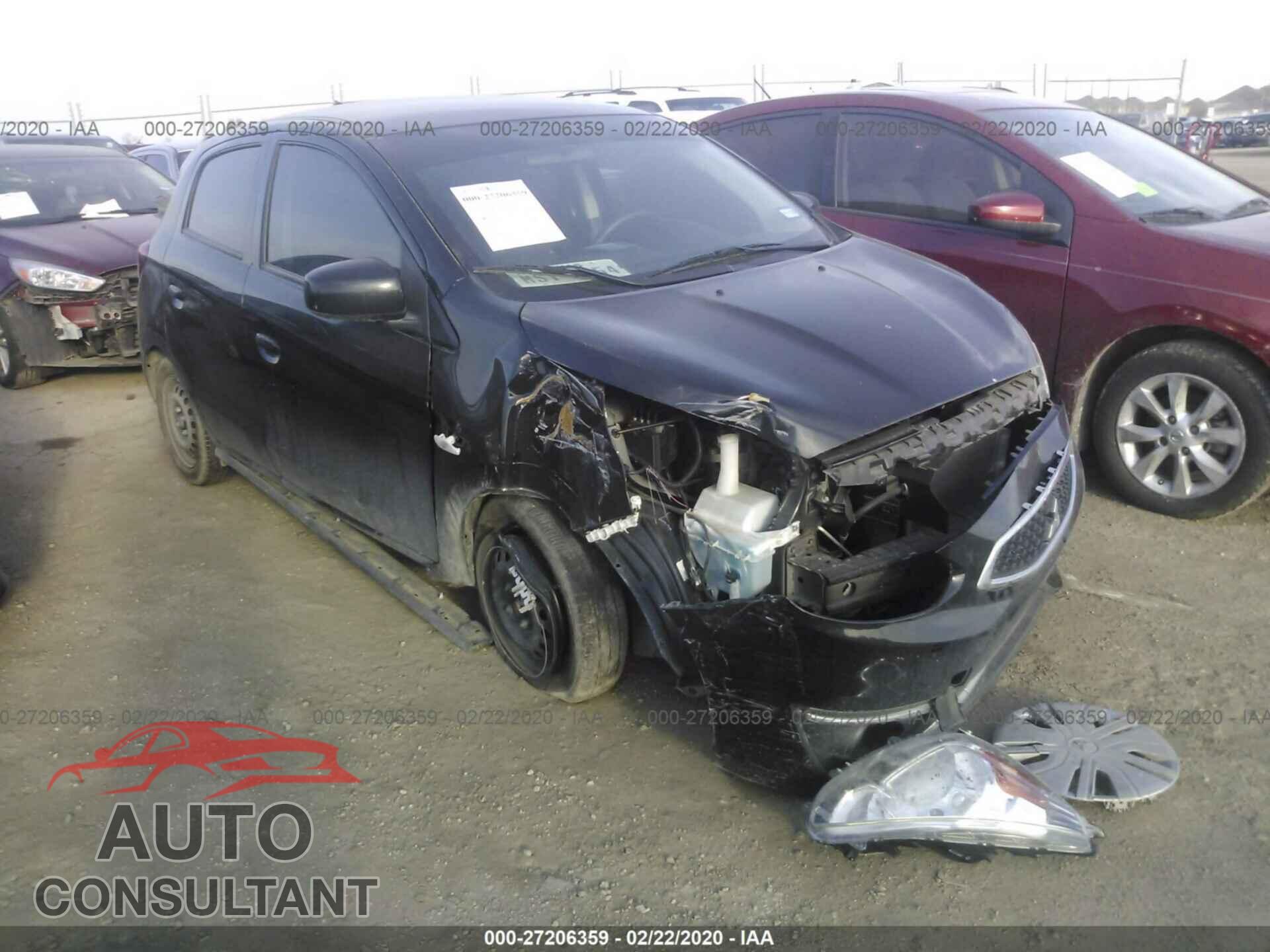 MITSUBISHI MIRAGE 2017 - ML32A3HJ2HH017760