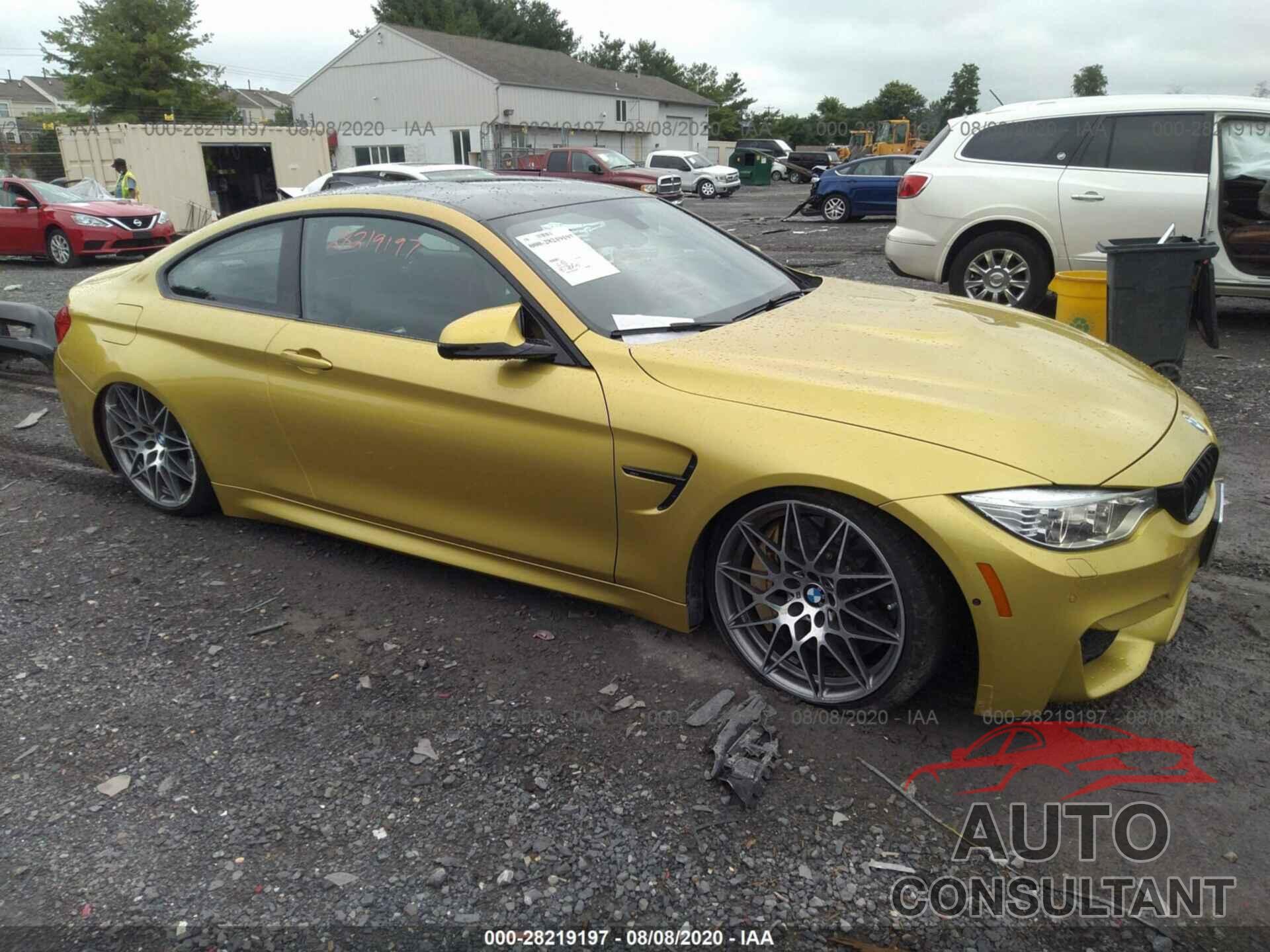 BMW M4 2016 - WBS3R9C54GK338720