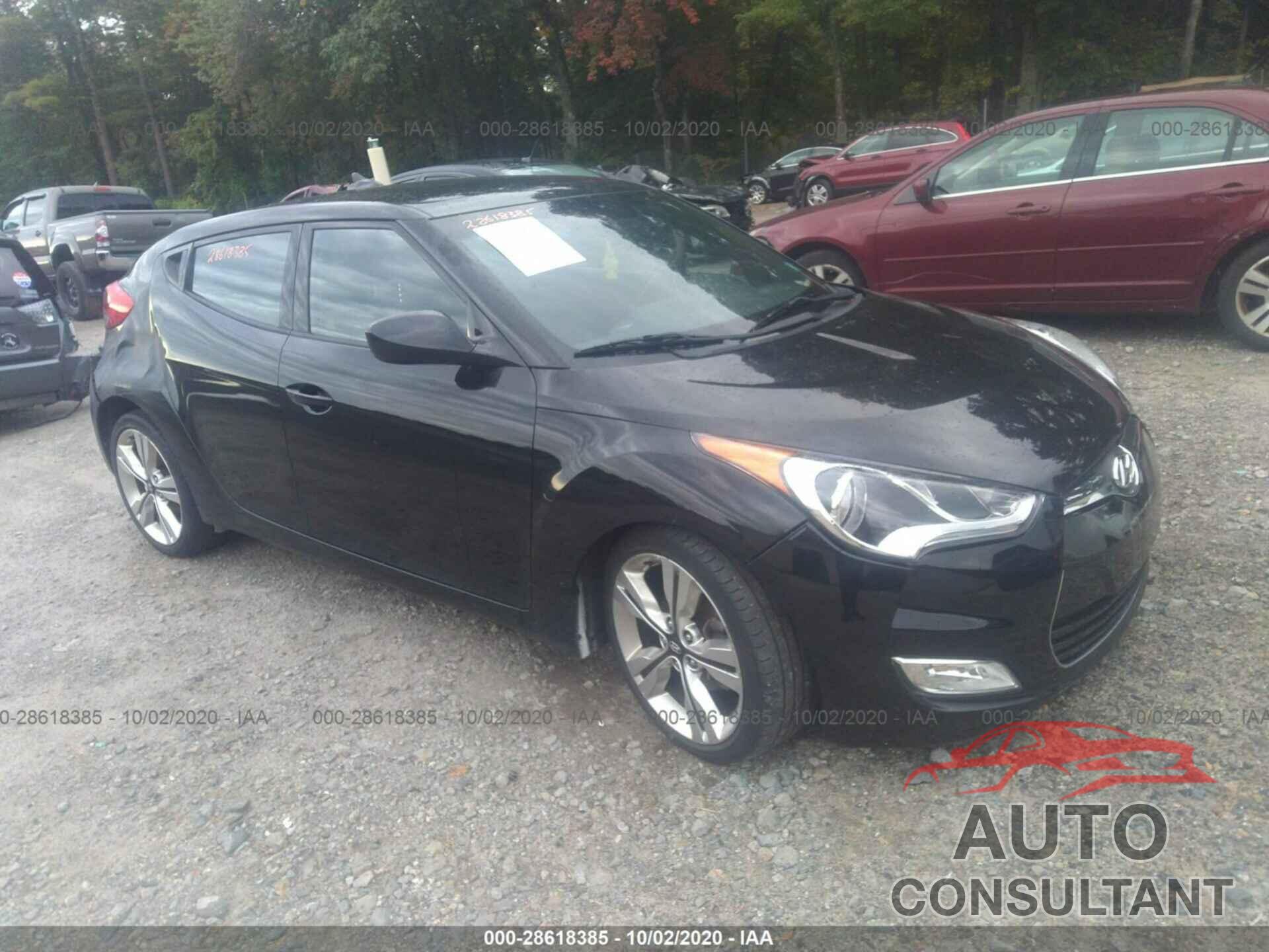 HYUNDAI VELOSTER 2017 - KMHTC6AD9HU315873