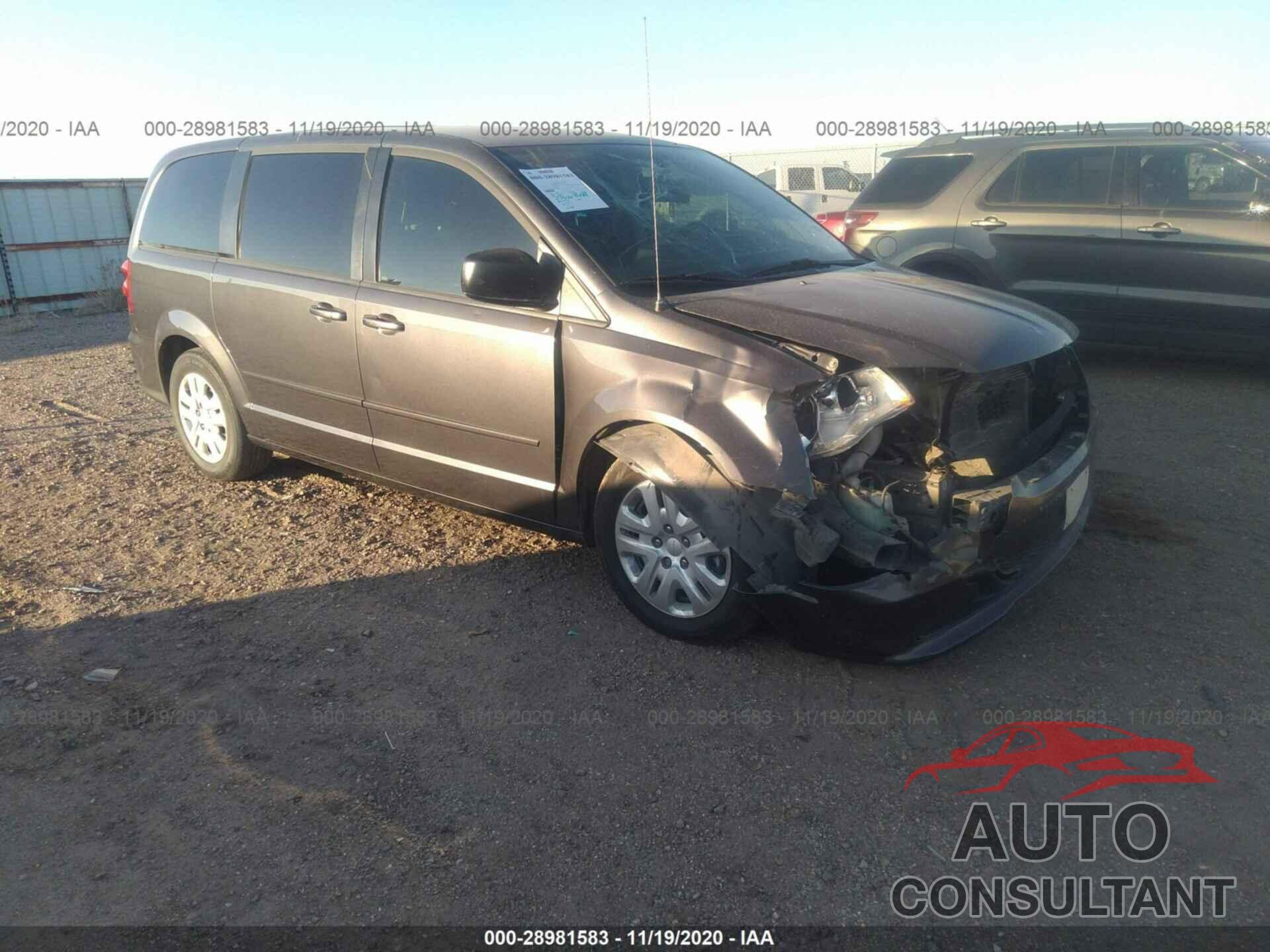 DODGE GRAND CARAVAN 2017 - 2C4RDGBG6HR866429
