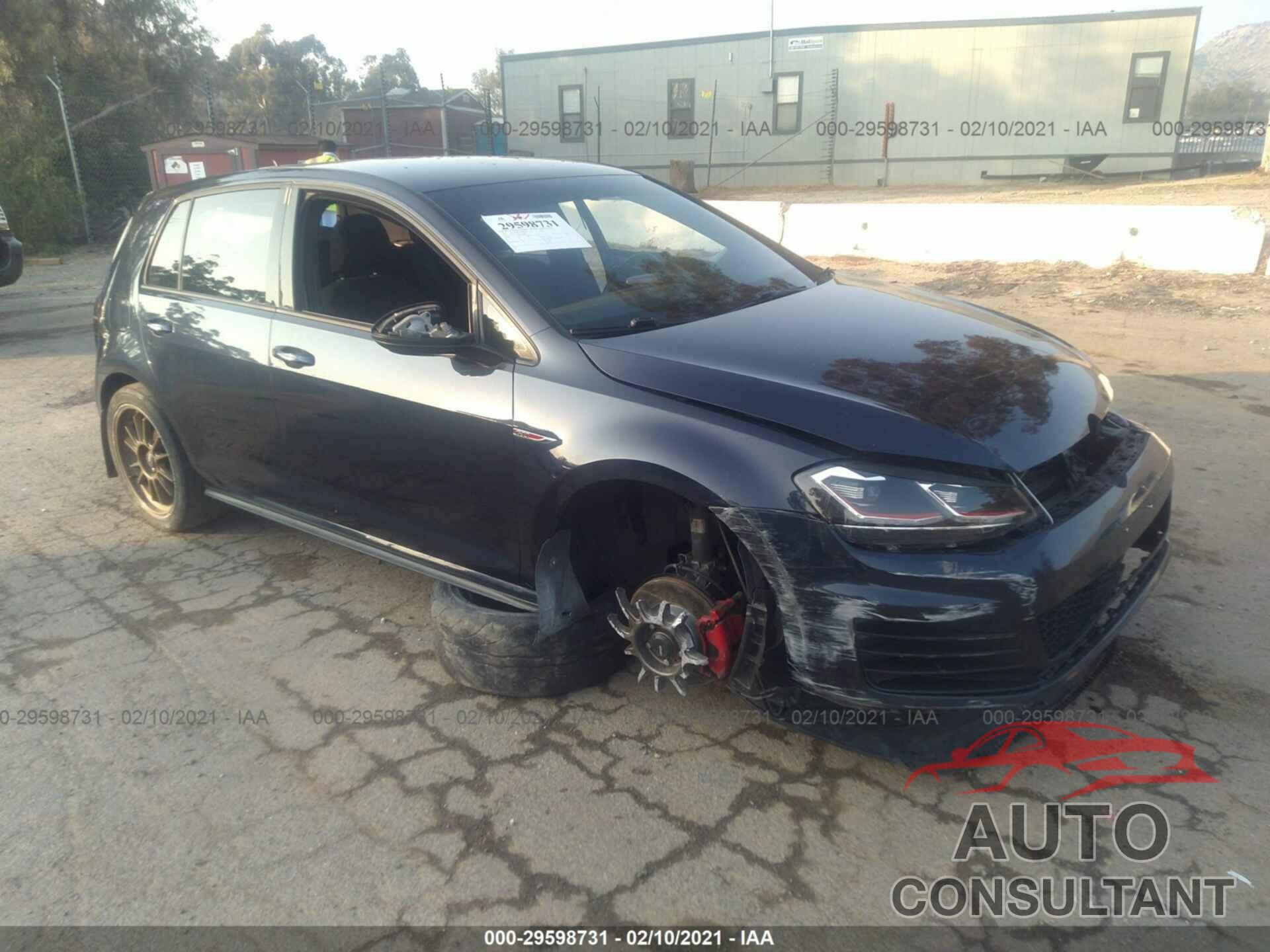VOLKSWAGEN GOLF GTI 2017 - 3VW4T7AU8HM052887