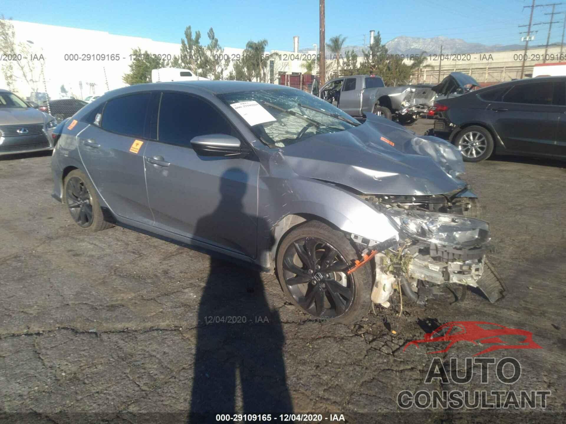 HONDA CIVIC HATCHBACK 2018 - SHHFK7H43JU402875
