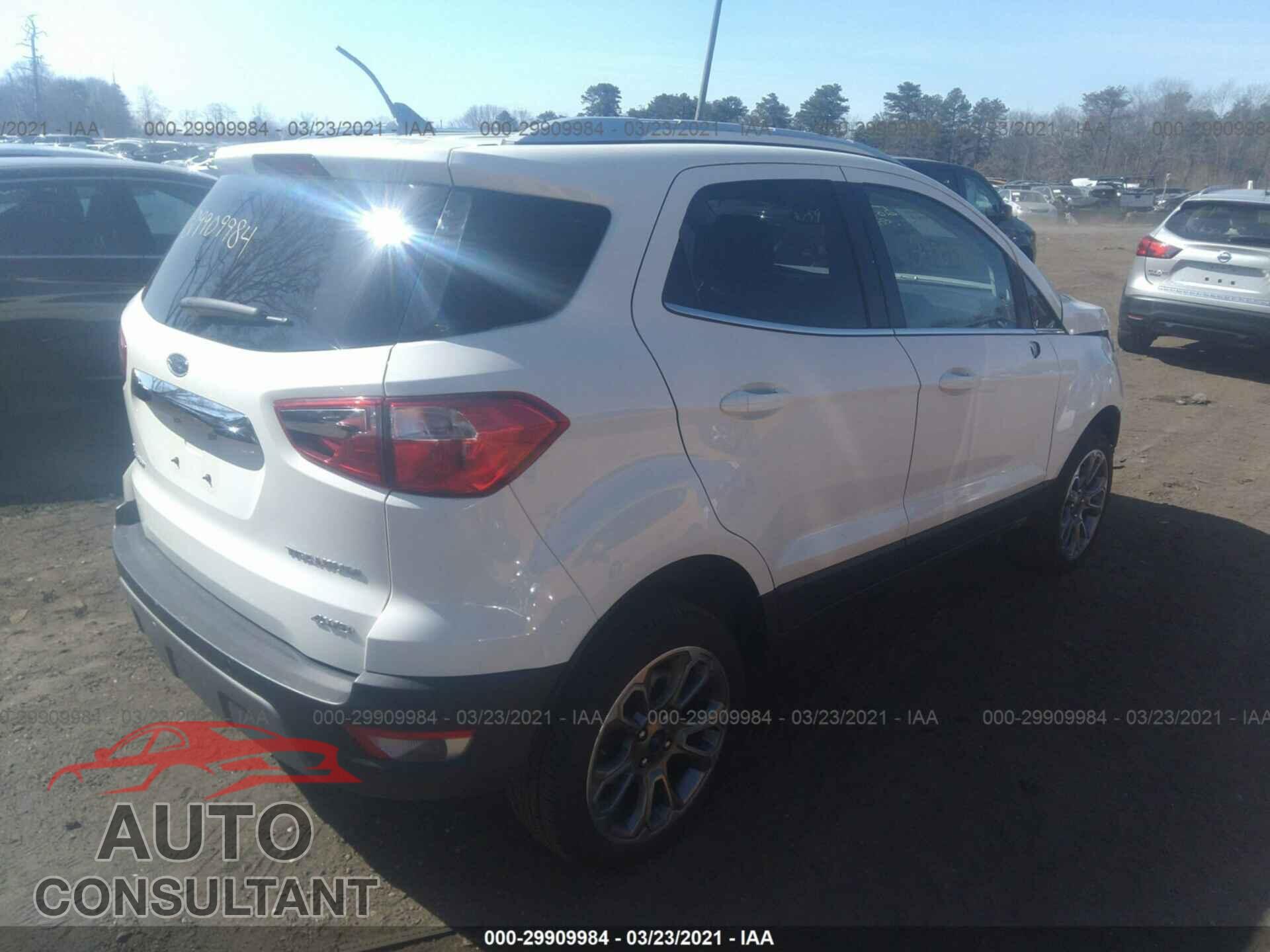 FORD ECOSPORT 2020 - MAJ6S3KL1LC334091
