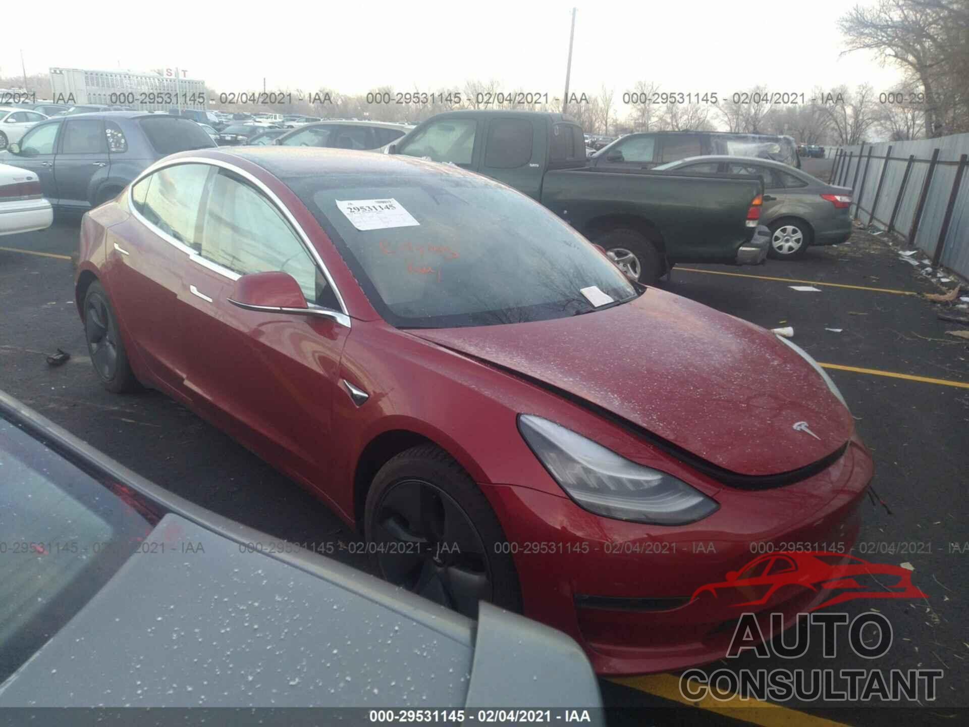 TESLA MODEL 3 2018 - 5YJ3E1EB5JF086018