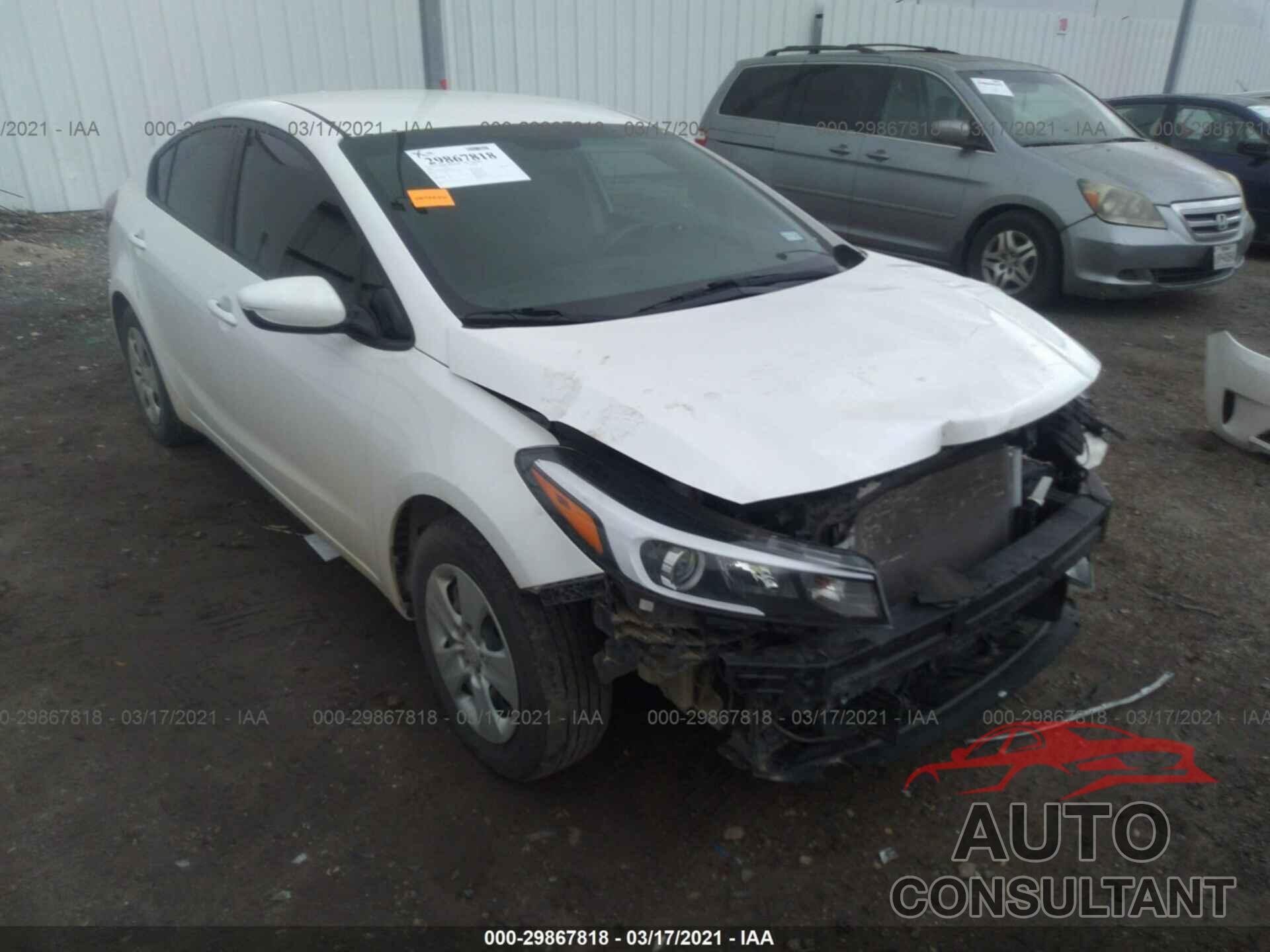 KIA FORTE 2018 - 3KPFL4A76JE209577