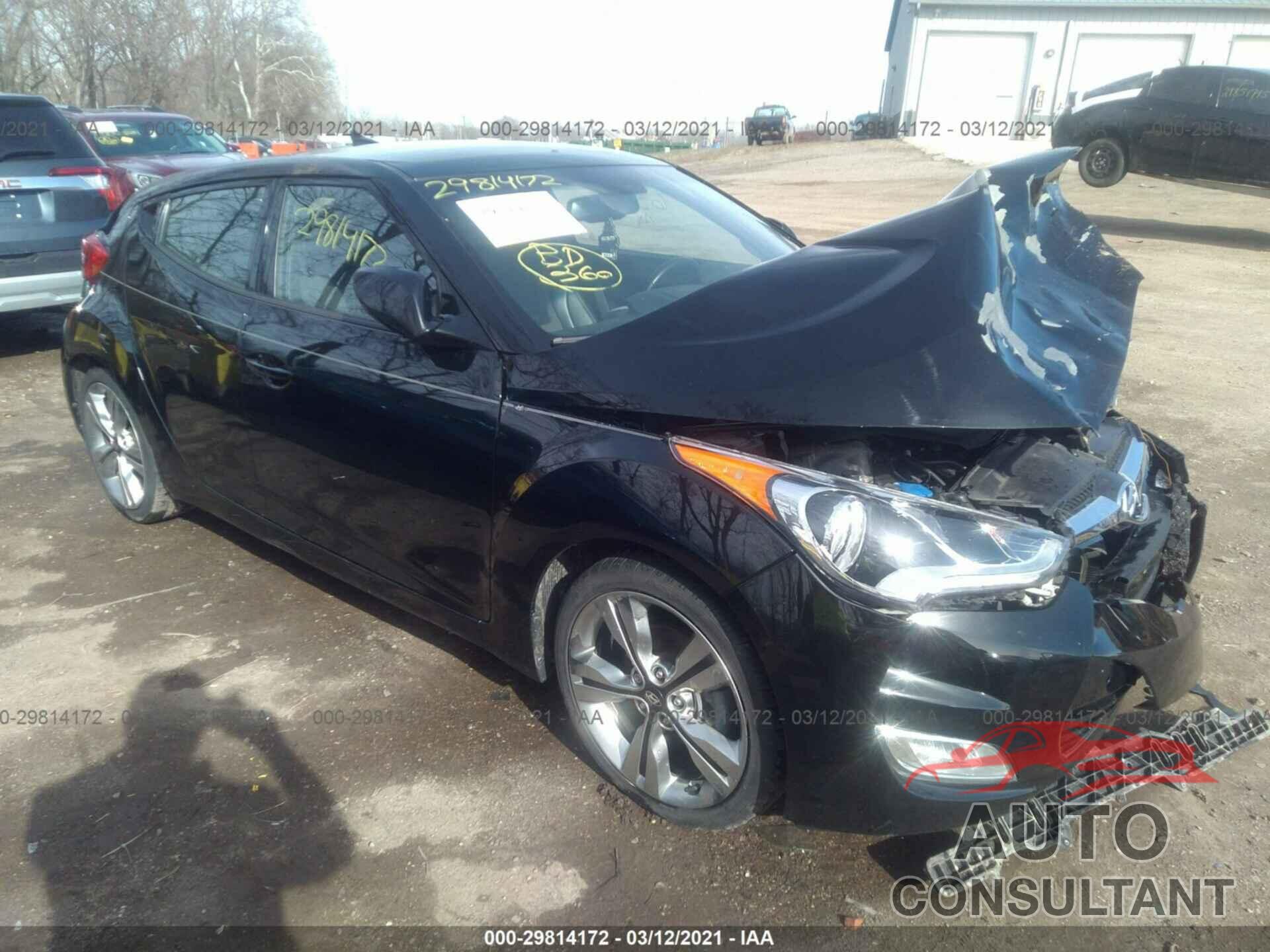 HYUNDAI VELOSTER 2016 - KMHTC6AD7GU294052