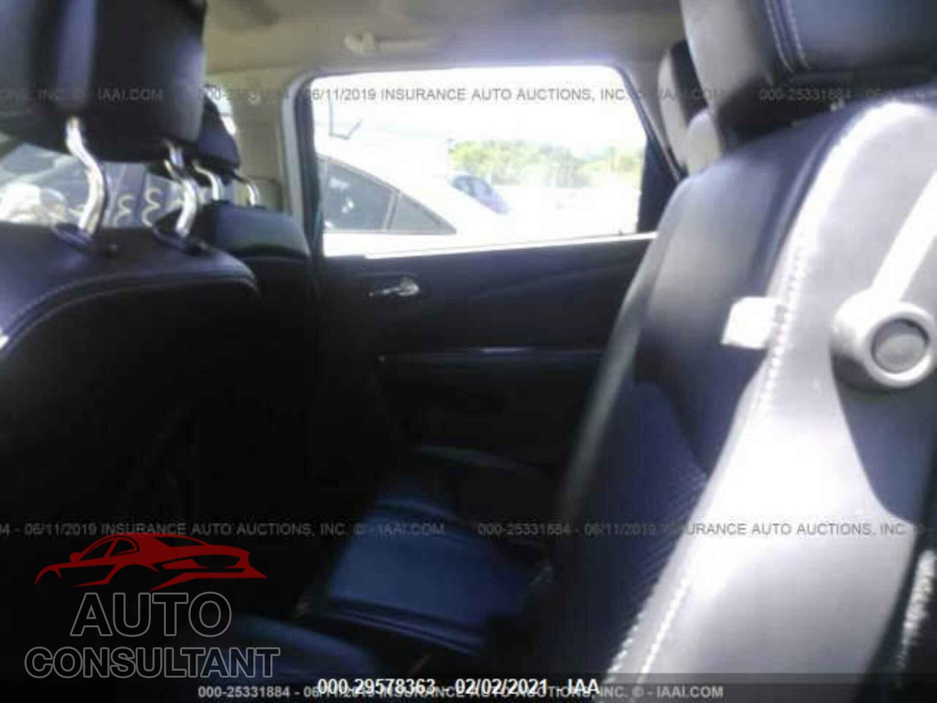 DODGE JOURNEY 2017 - 3C4PDCGG3HT537046