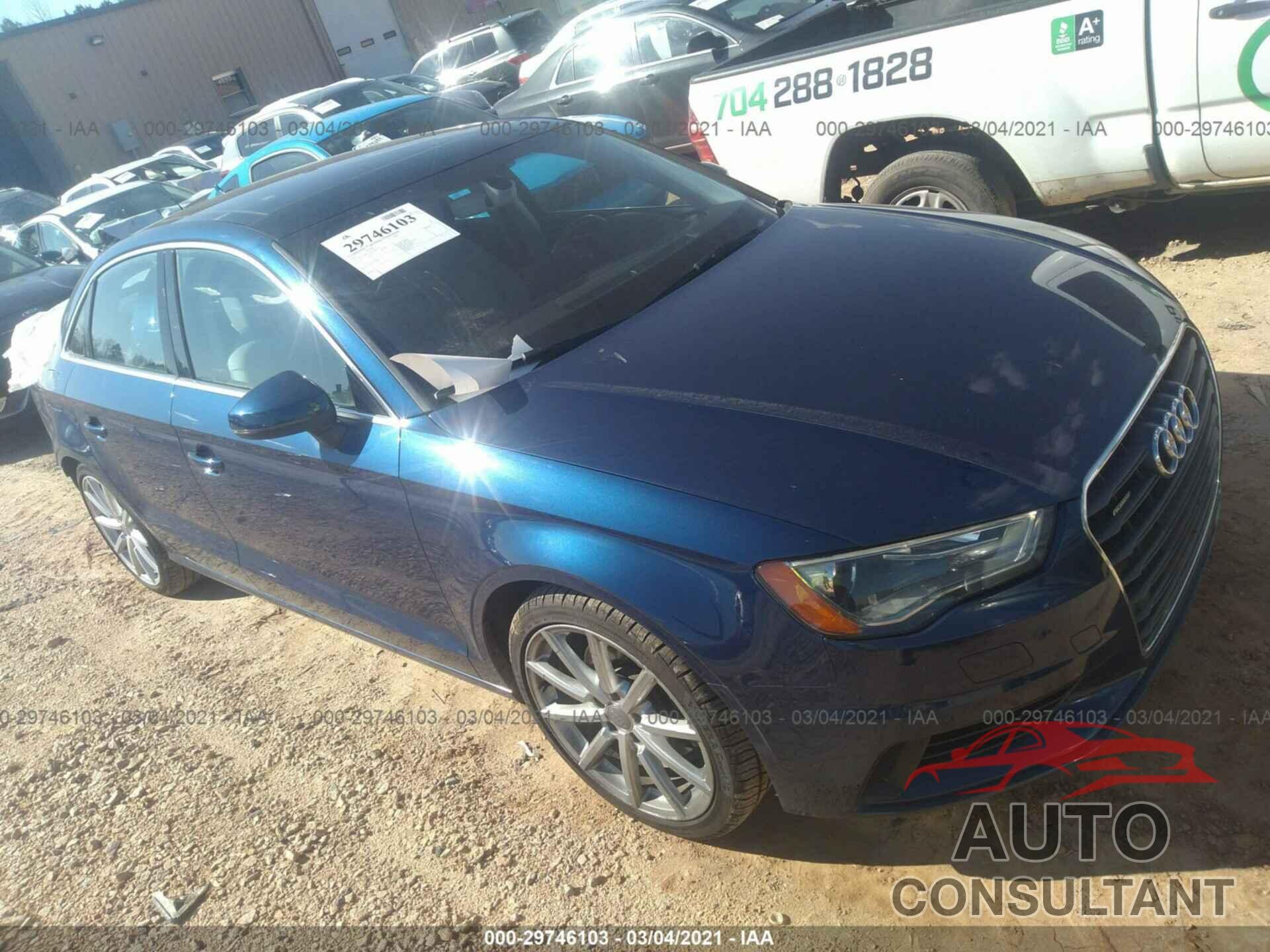 AUDI A3 2016 - WAUE8GFF3G1054039