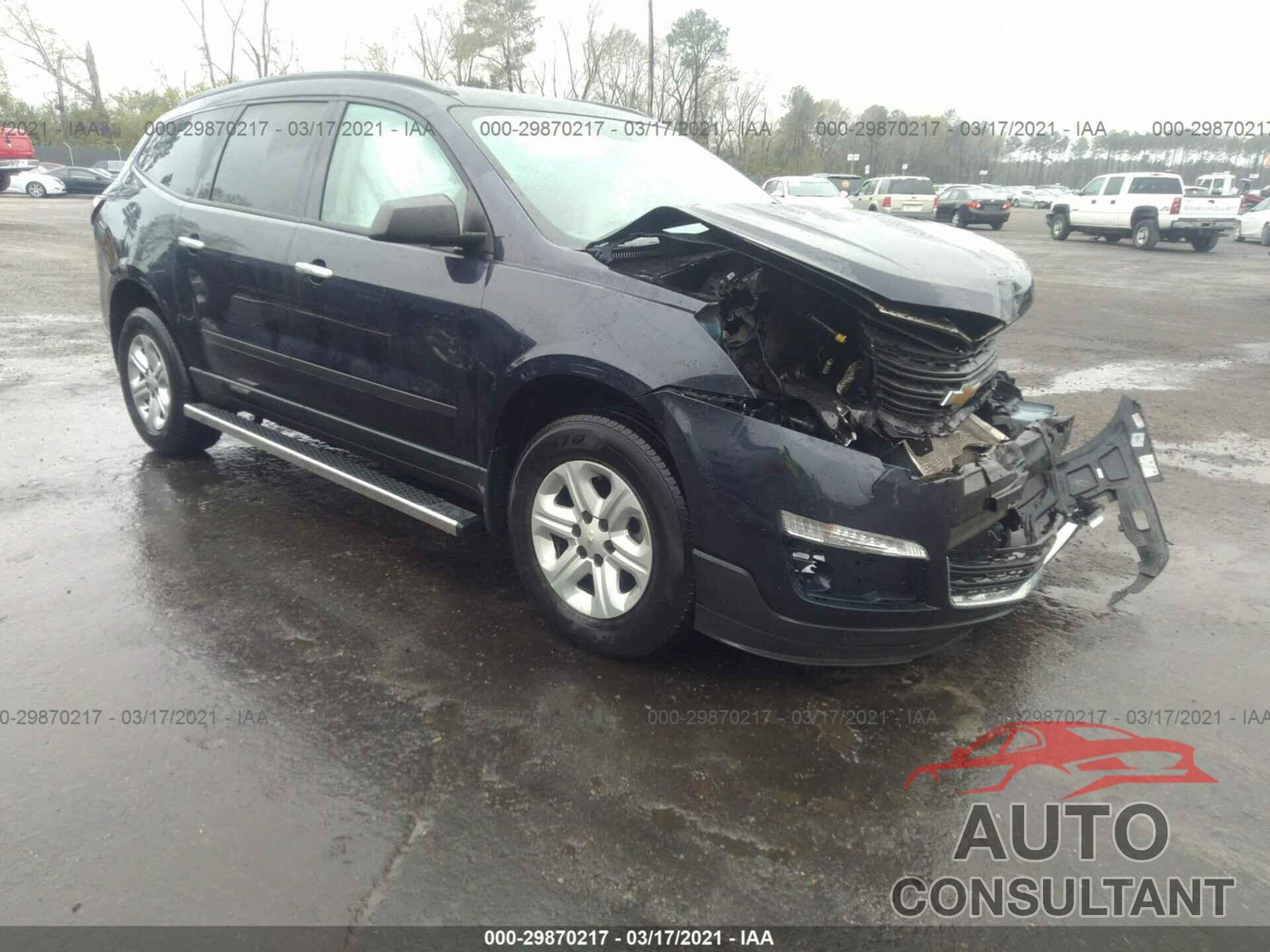 CHEVROLET TRAVERSE 2017 - 1GNKRFED1HJ294955