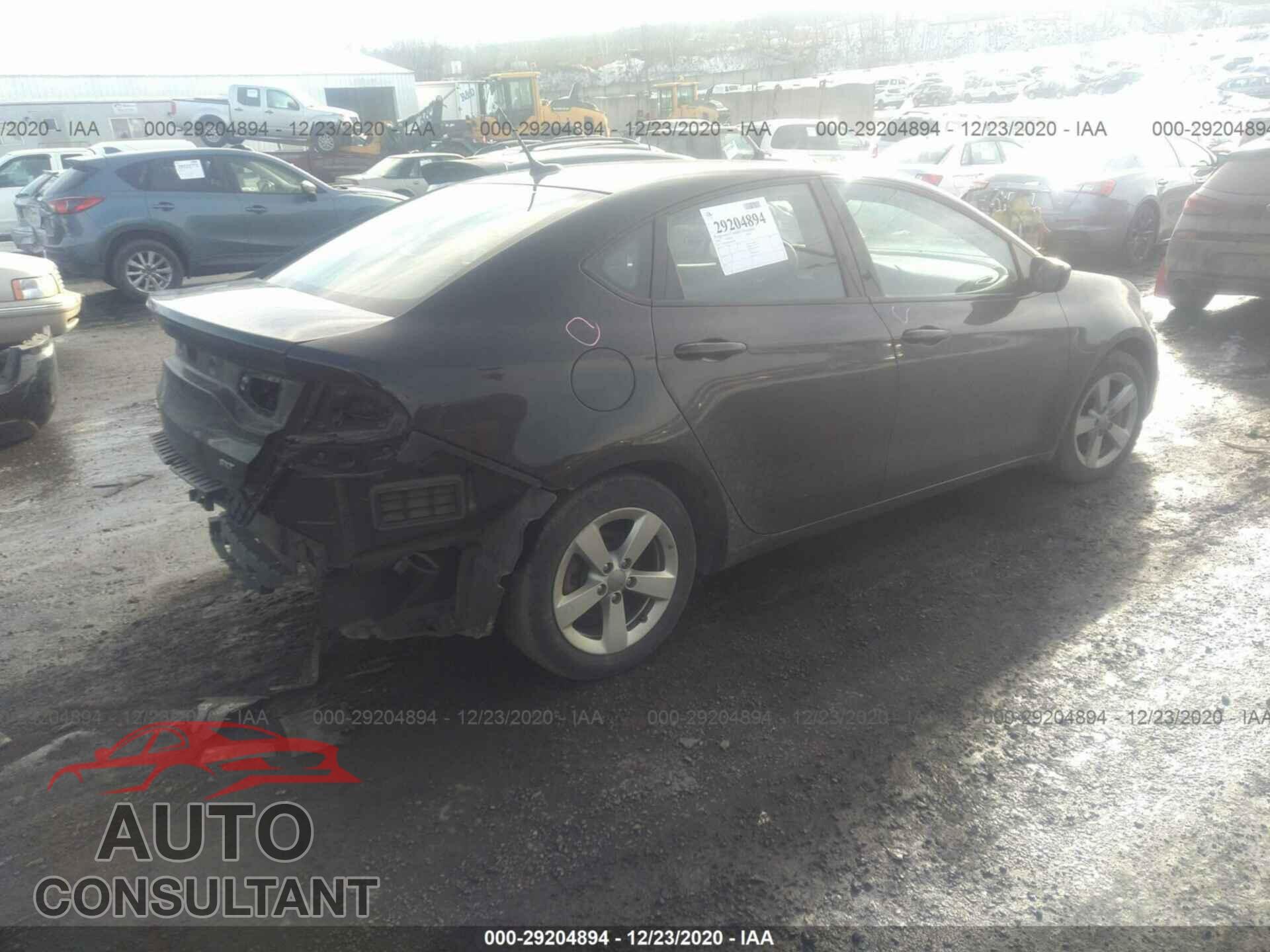 DODGE DART 2016 - 1C3CDFBB3GD660589