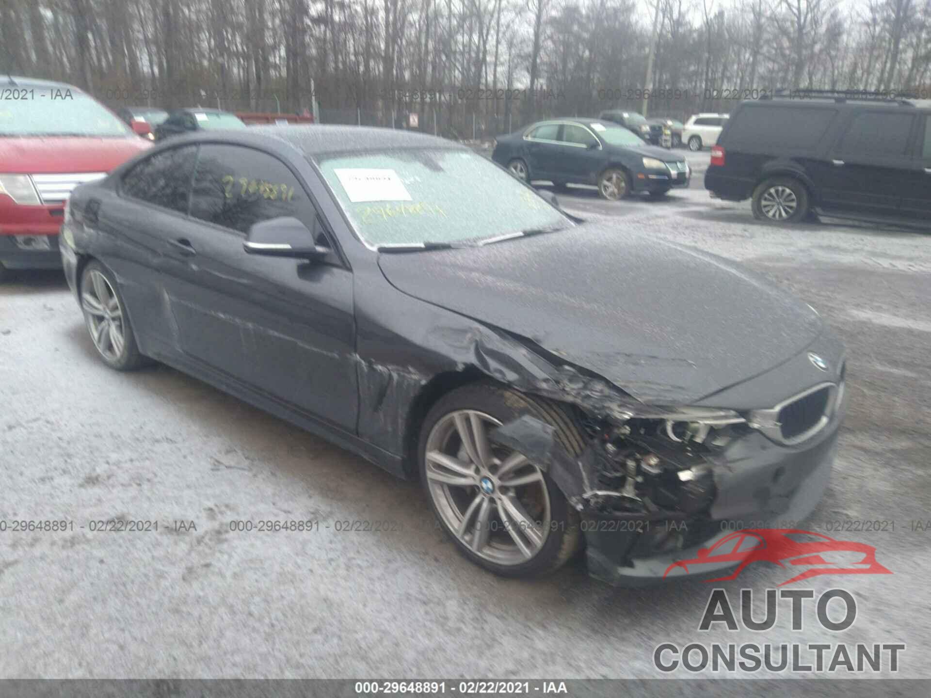 BMW 4 SERIES 2016 - WBA3R5C57GK373393