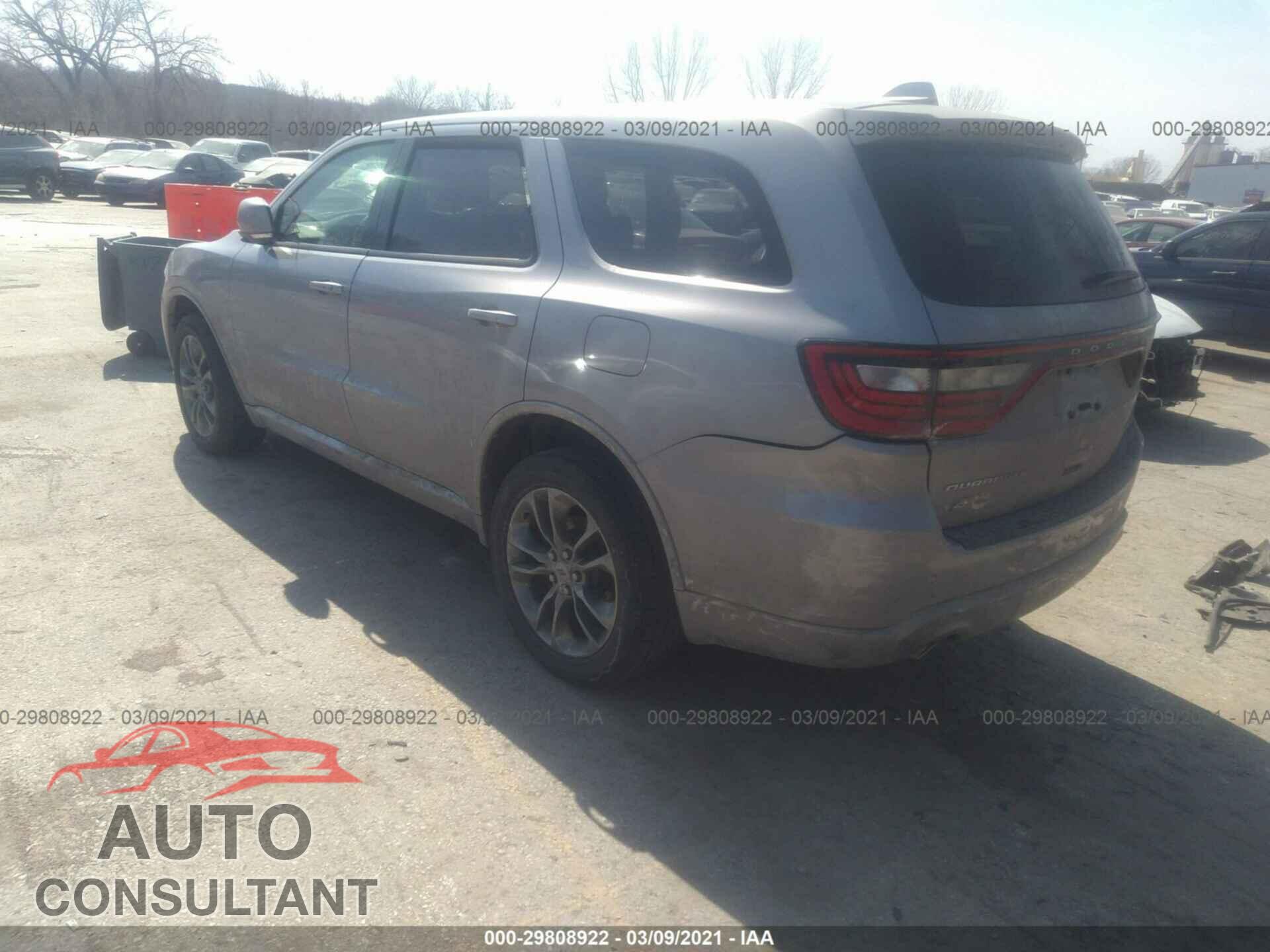 DODGE DURANGO 2019 - 1C4RDJDG2KC664150