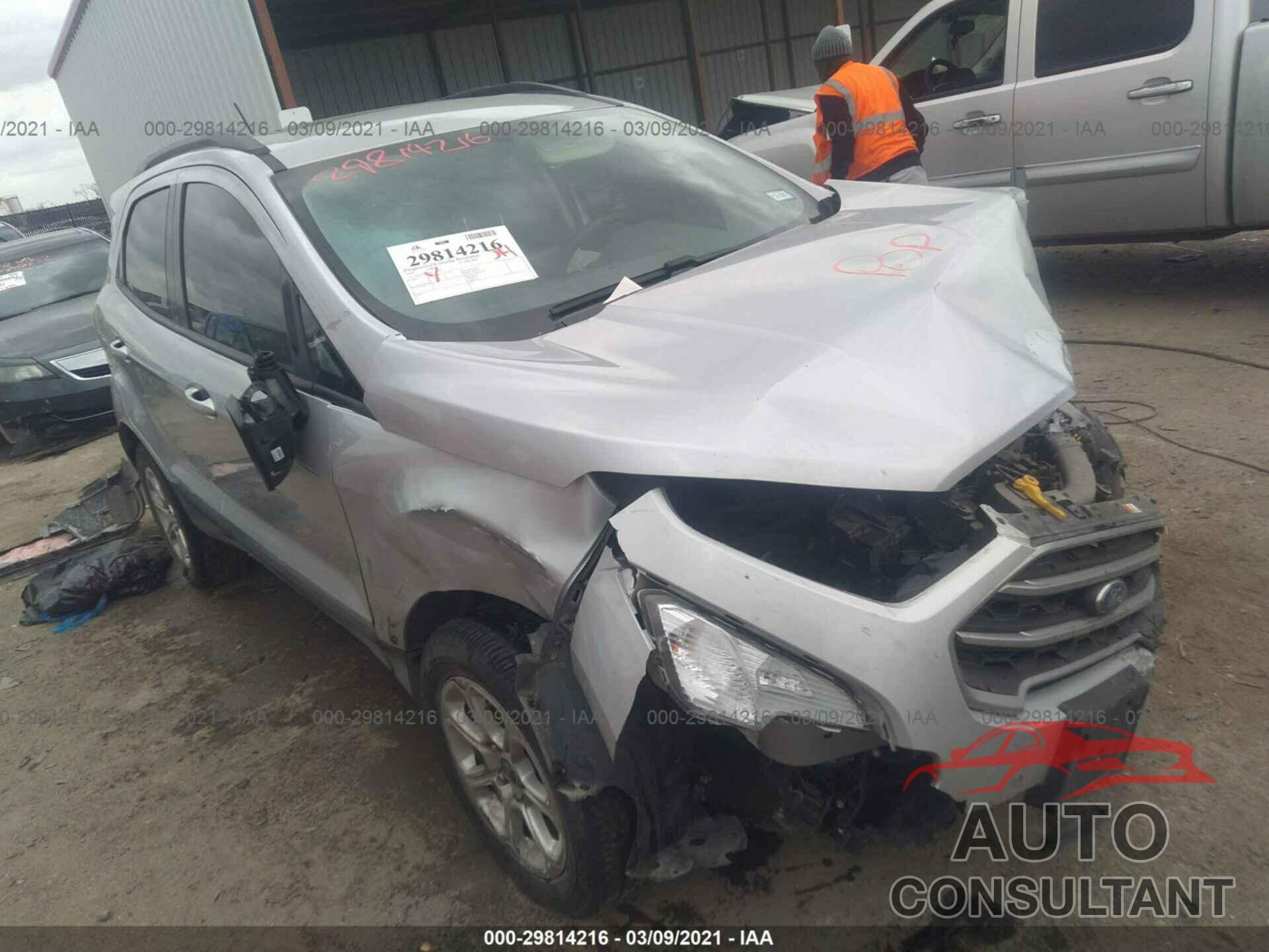 FORD ECOSPORT 2019 - MAJ3S2GE4KC291596