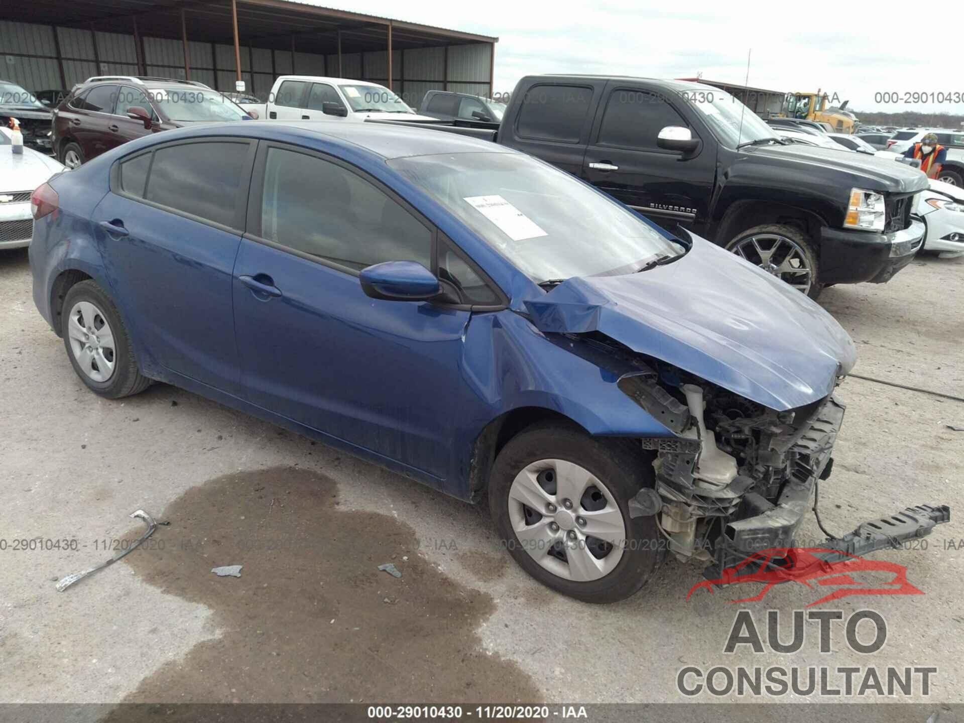 KIA FORTE 2017 - 3KPFK4A77HE064689