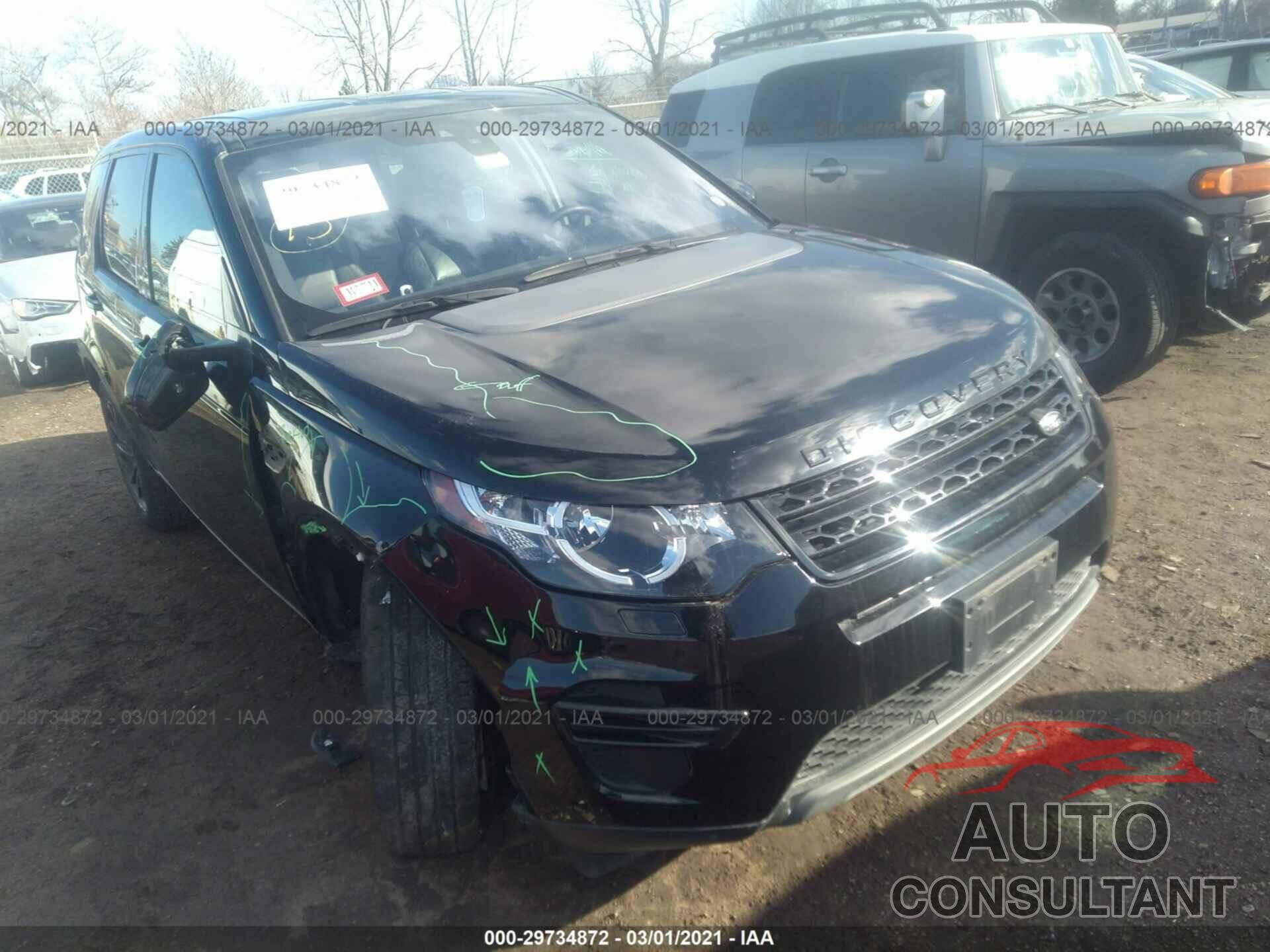 LAND ROVER DISCOVERY SPORT 2017 - SALCP2BG3HH642359