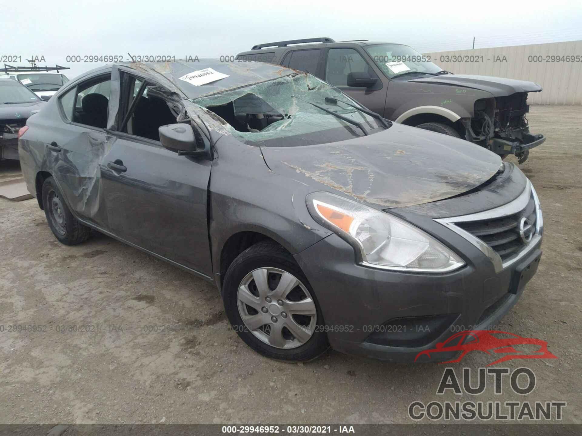NISSAN VERSA 2016 - 3N1CN7AP3GL891324