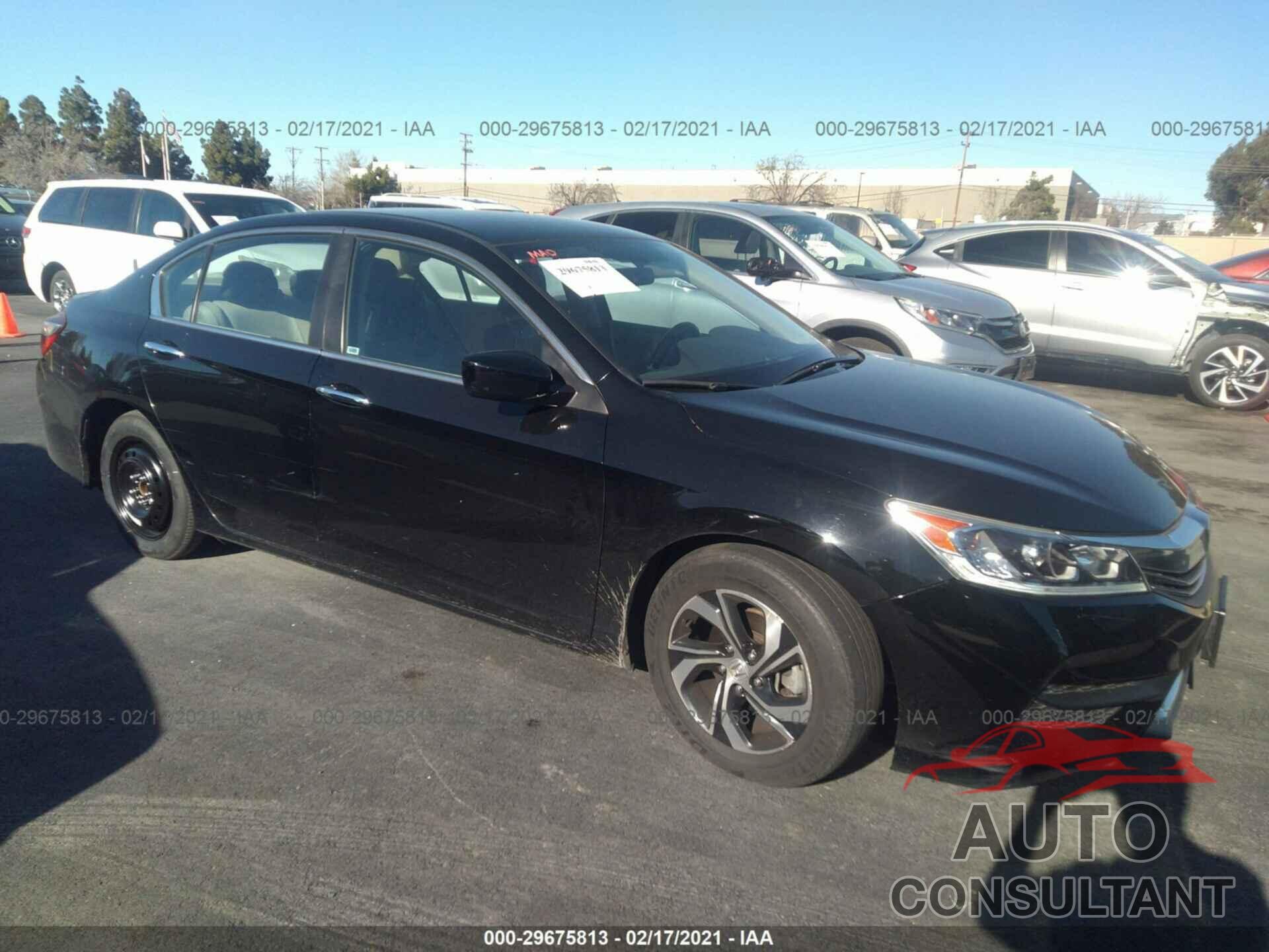 HONDA ACCORD SEDAN 2016 - 1HGCR2F3XGA072720
