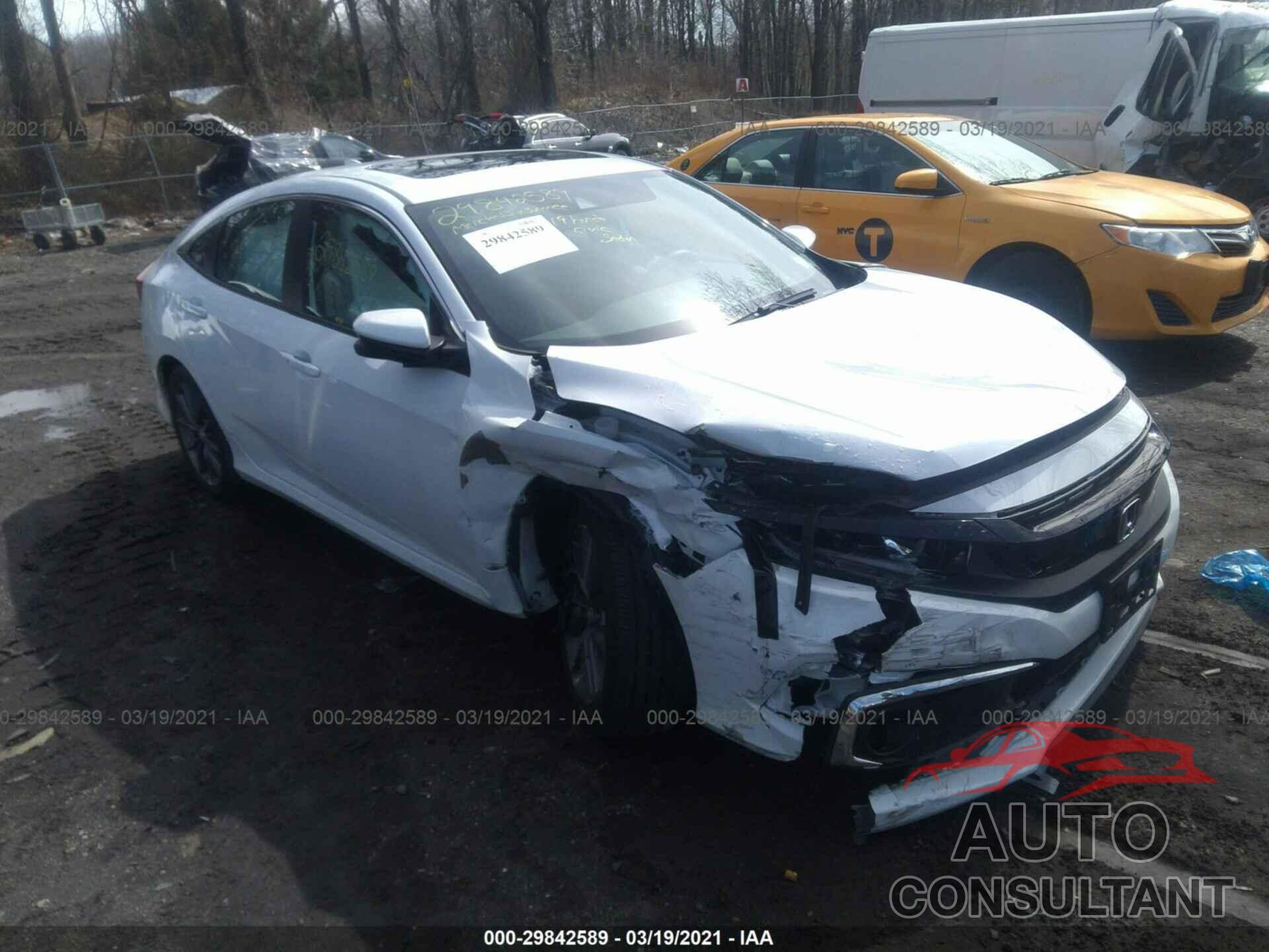 HONDA CIVIC SEDAN 2019 - 19XFC1F39KE202192