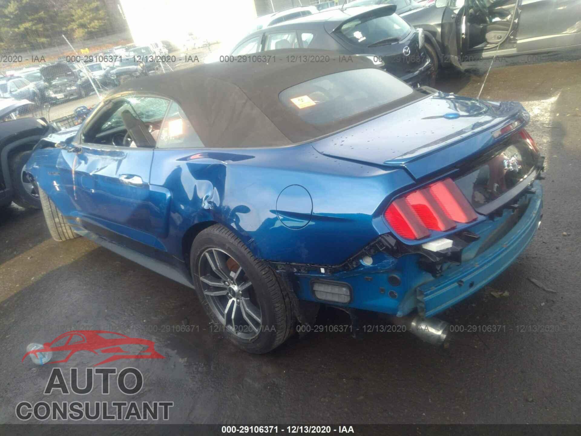 FORD MUSTANG 2017 - 1FATP8UH4H5293977
