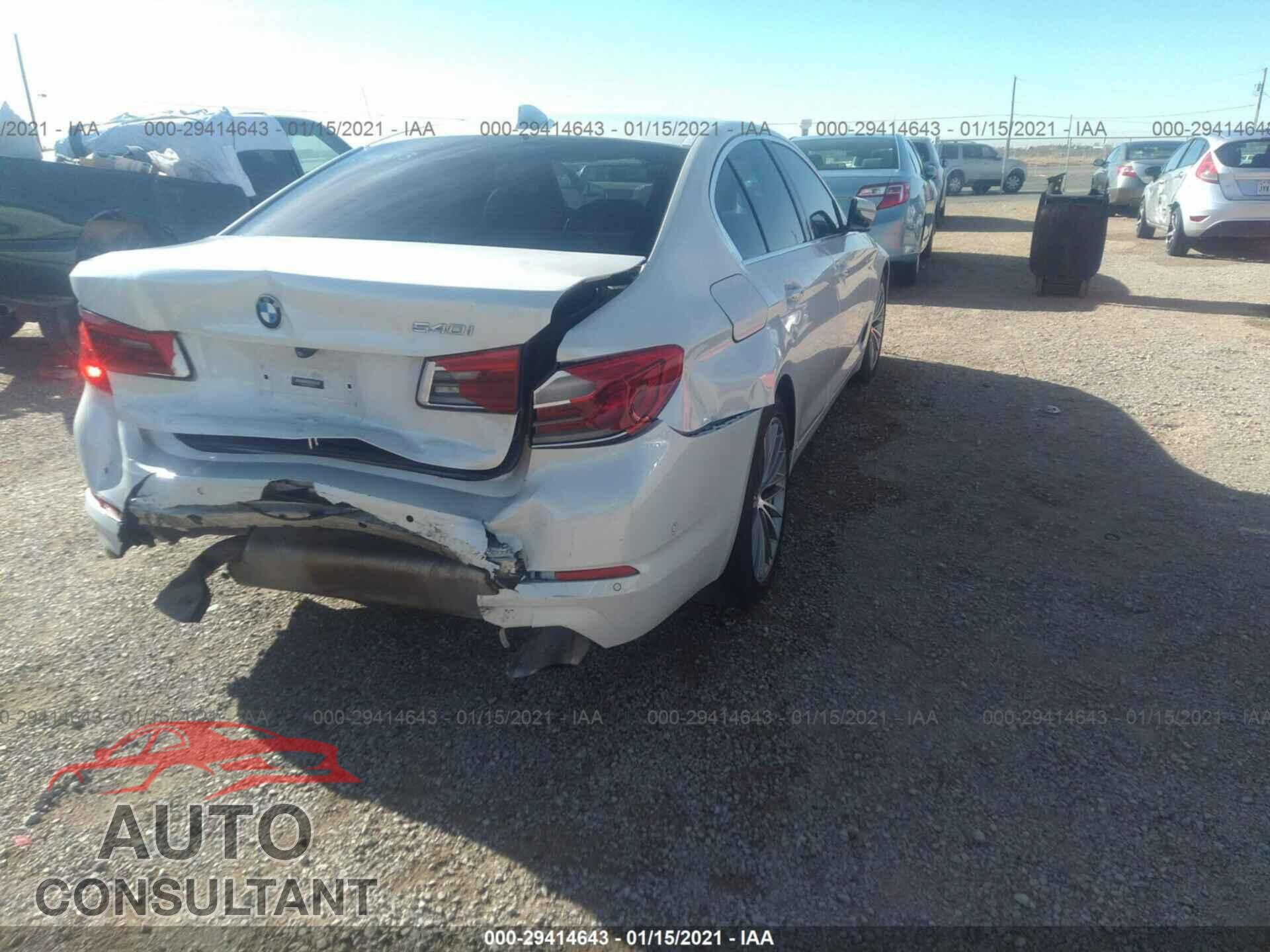 BMW 5 SERIES 2017 - WBAJE7C38HG887268