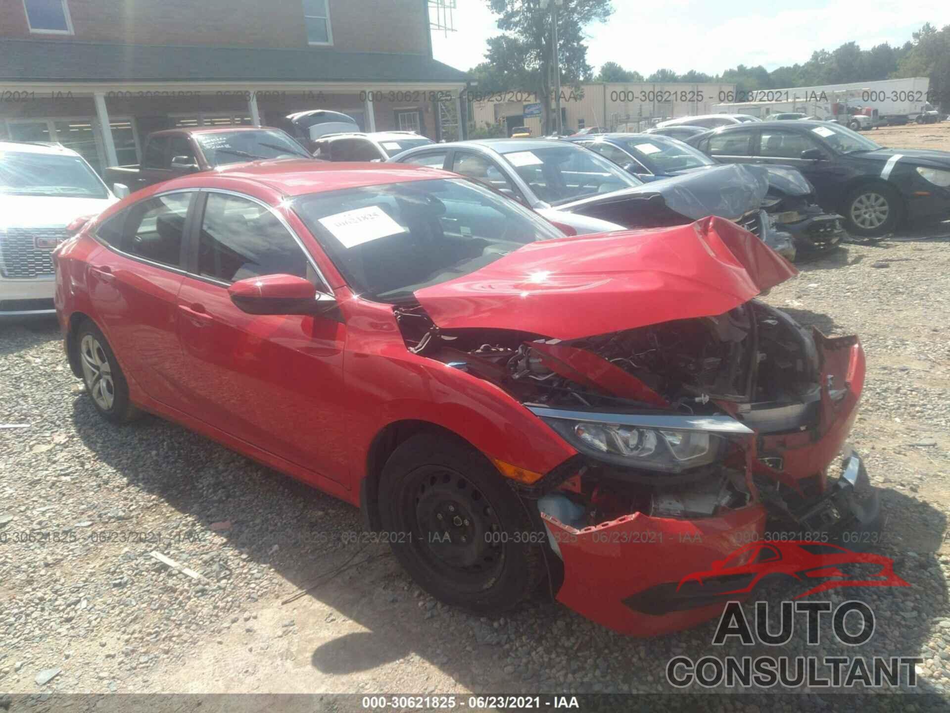 HONDA CIVIC SEDAN 2016 - 2HGFC2F50GH574492